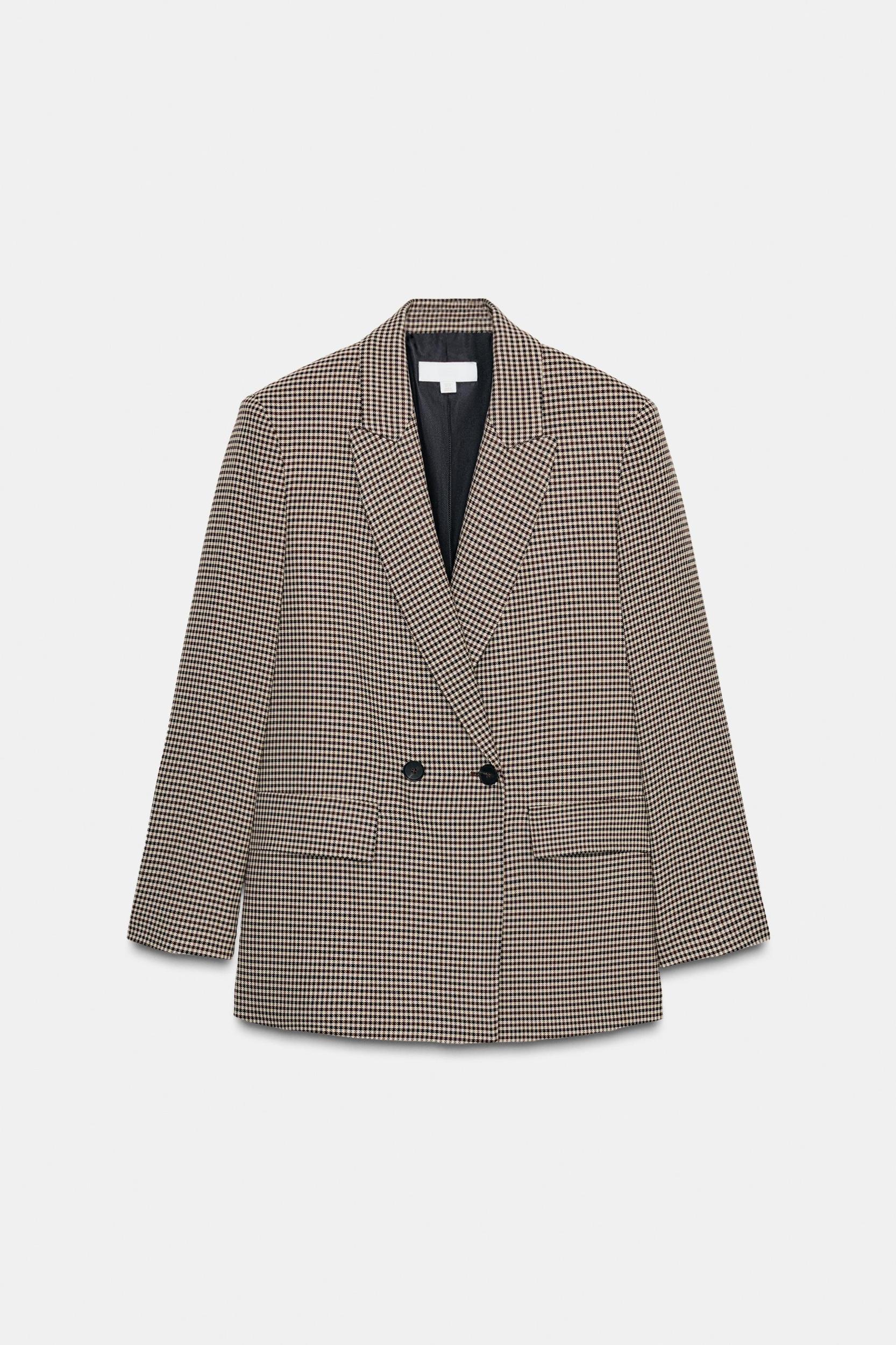 OVERSIZED DOUBLE-BREASTED BLAZER Product Image