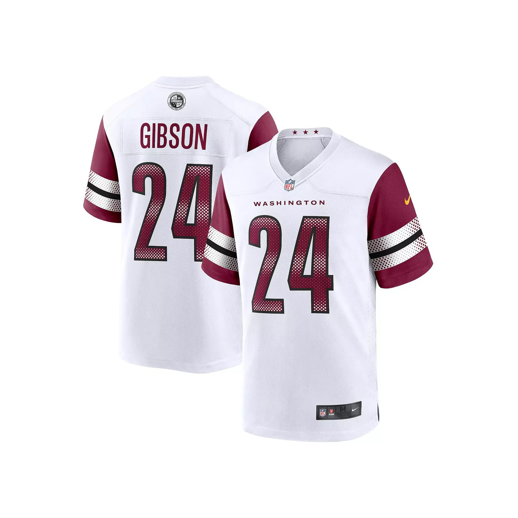 Men's Nike Antonio Gibson White Washington Commanders Game Jersey, Size: 3XL, Wft White Product Image
