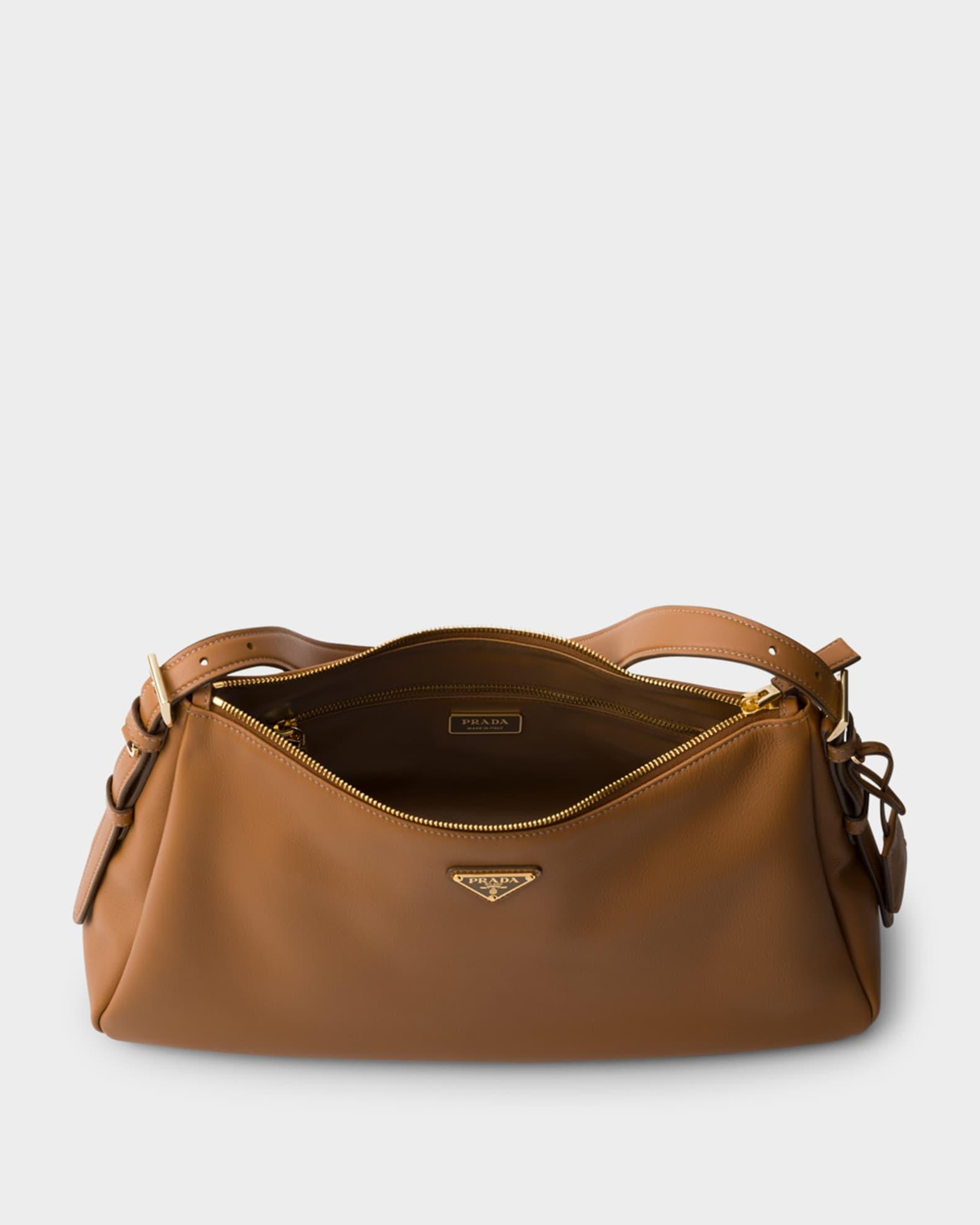 Aimee Large Calfskin Leather Shoulder Bag Product Image