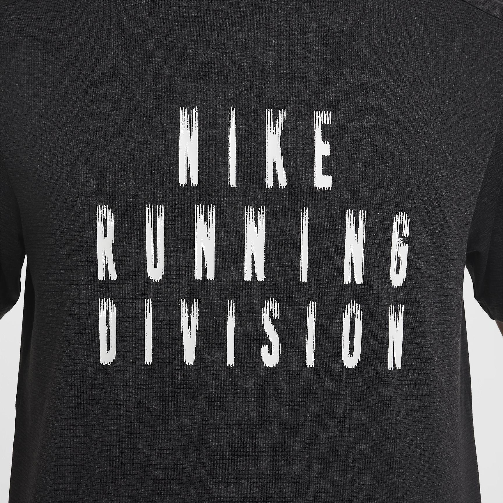 Nike Mens Rise 365 Running Division Dri-FIT Short-Sleeve Running Top | FZ1129-010 Product Image