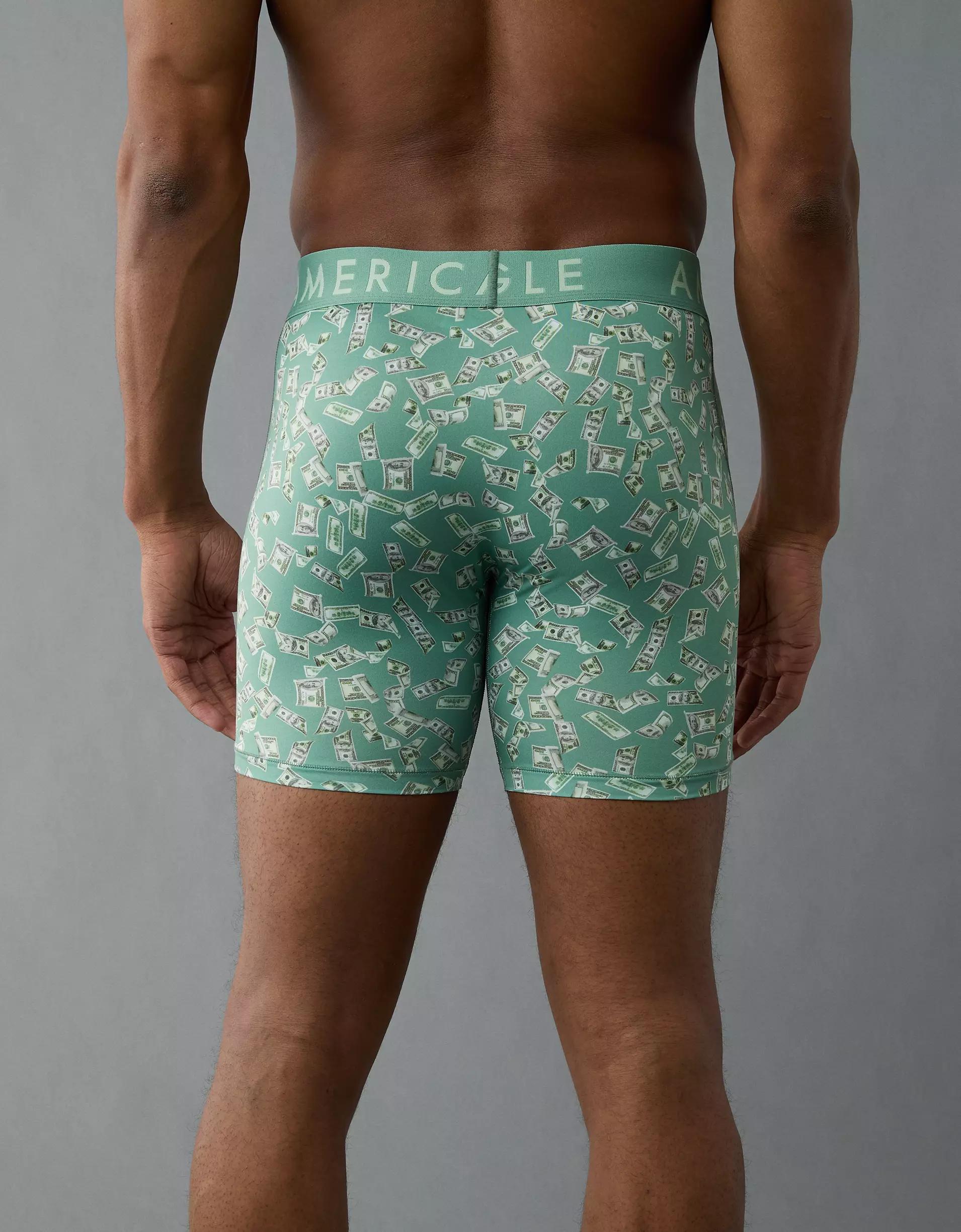 AEO Men's Tropical Bananas 6" Flex Boxer Brief Product Image
