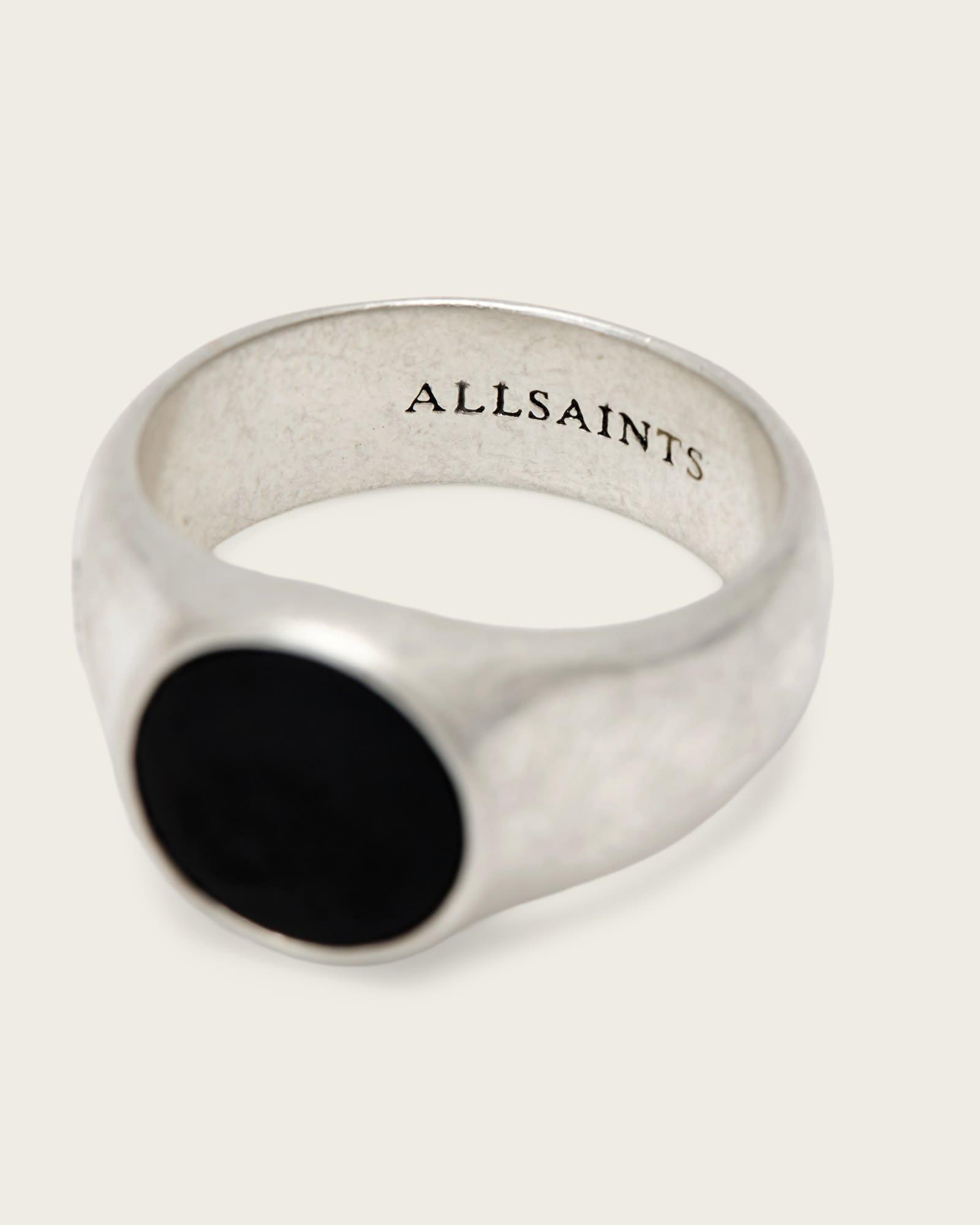 Nellie Pave Earrings WARM SILVER | ALLSAINTS US Product Image