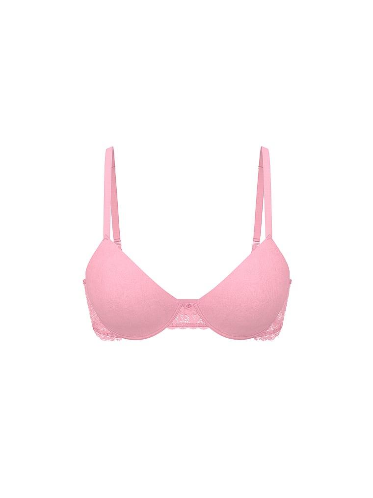 Smooth & Lace Lightly Lined Full-Coverage Bra Product Image