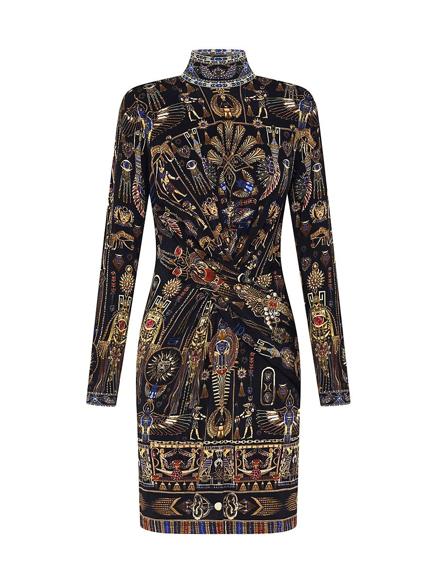 Womens Cross-Front Minidress Product Image