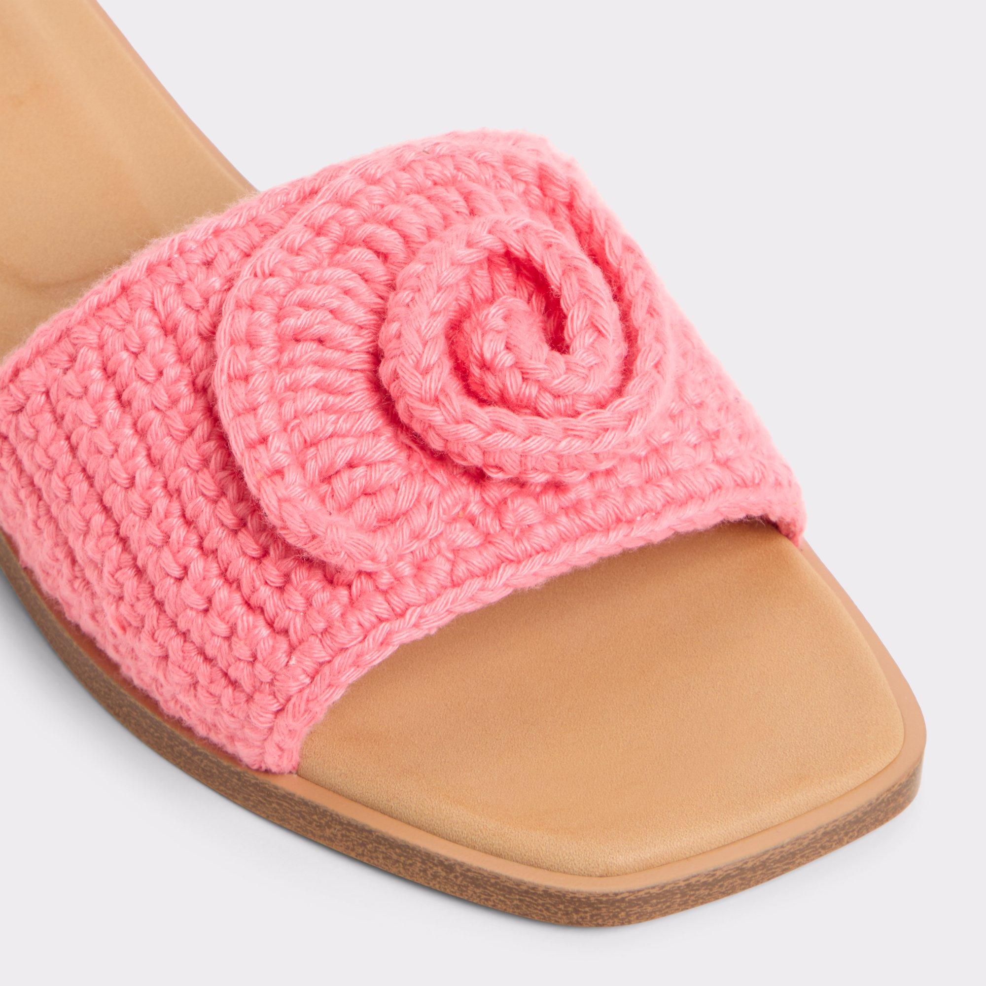 Sabbia Medium Pink Women's Flat Sandals | ALDO US Product Image