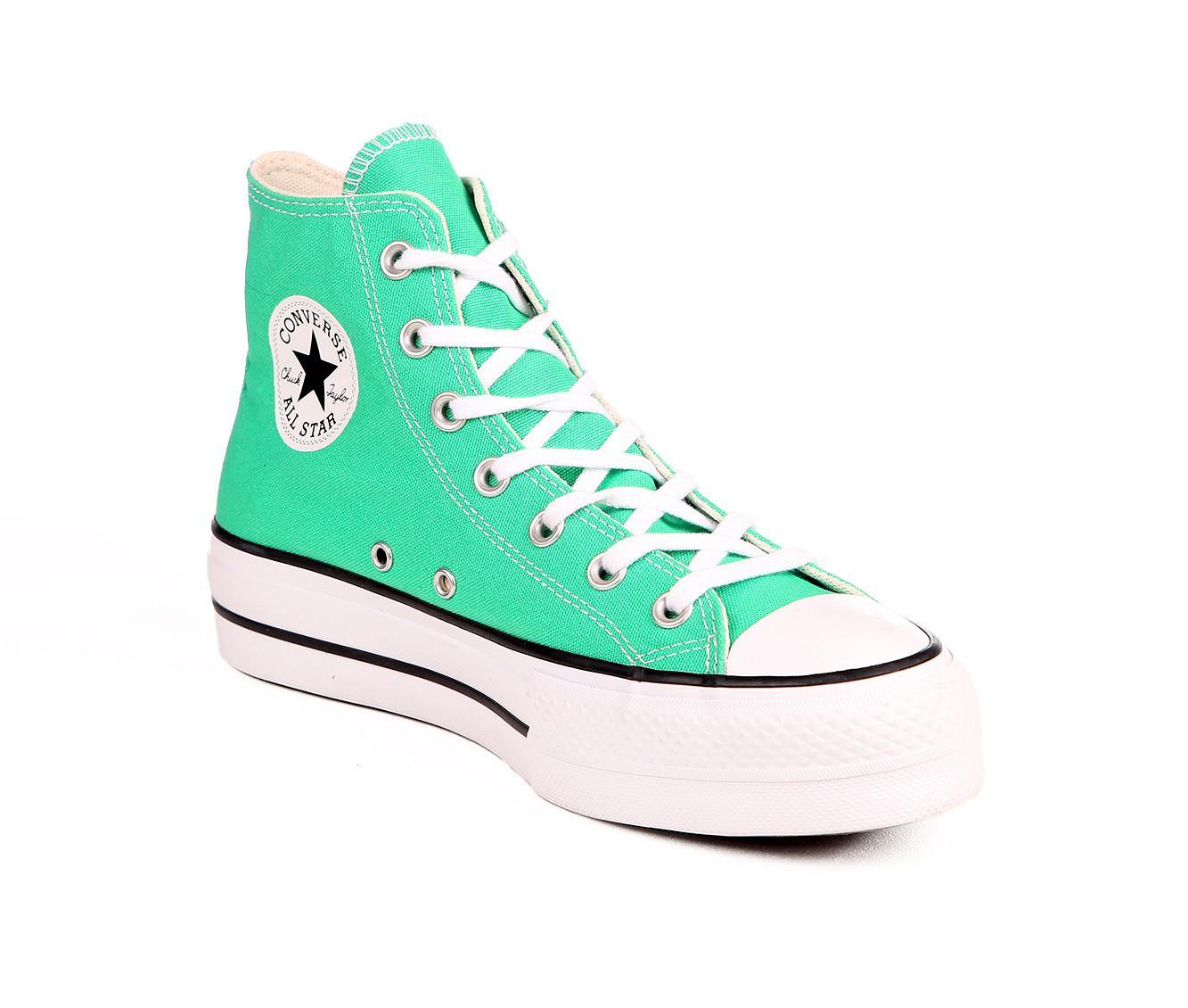 Women's Converse Chuck Taylor Seasonal Lift Hi Sustainable Platform Sneakers Product Image