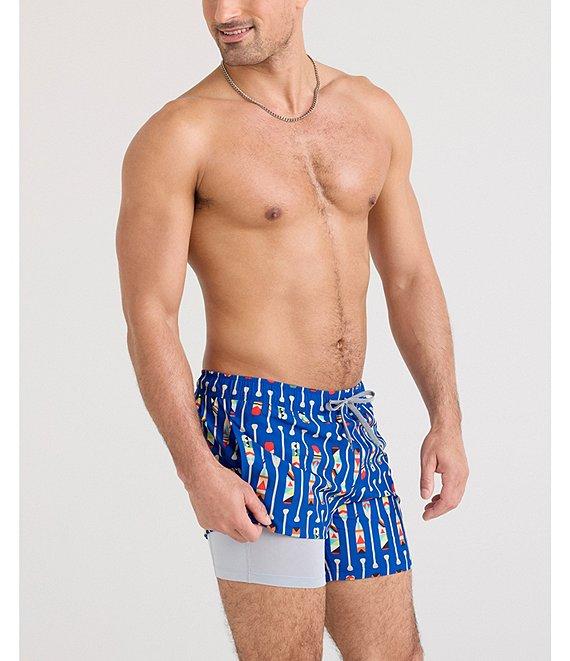 SAXX Oh Buoy 2N1 Oars 5#double; Inseam Volley Swim Shorts Product Image
