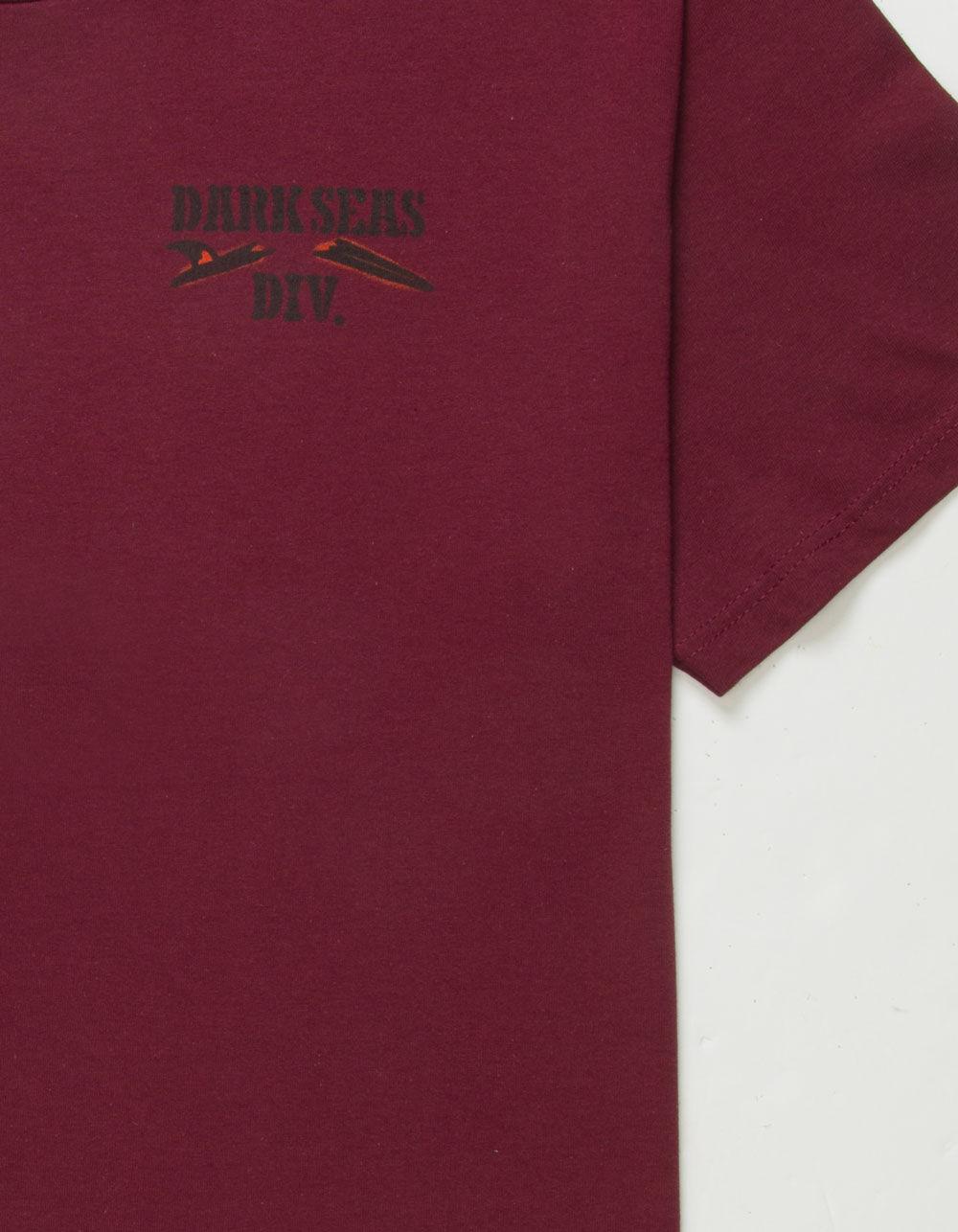 DARK SEAS Board Breaker Mens Tee - BURGUNDY Product Image
