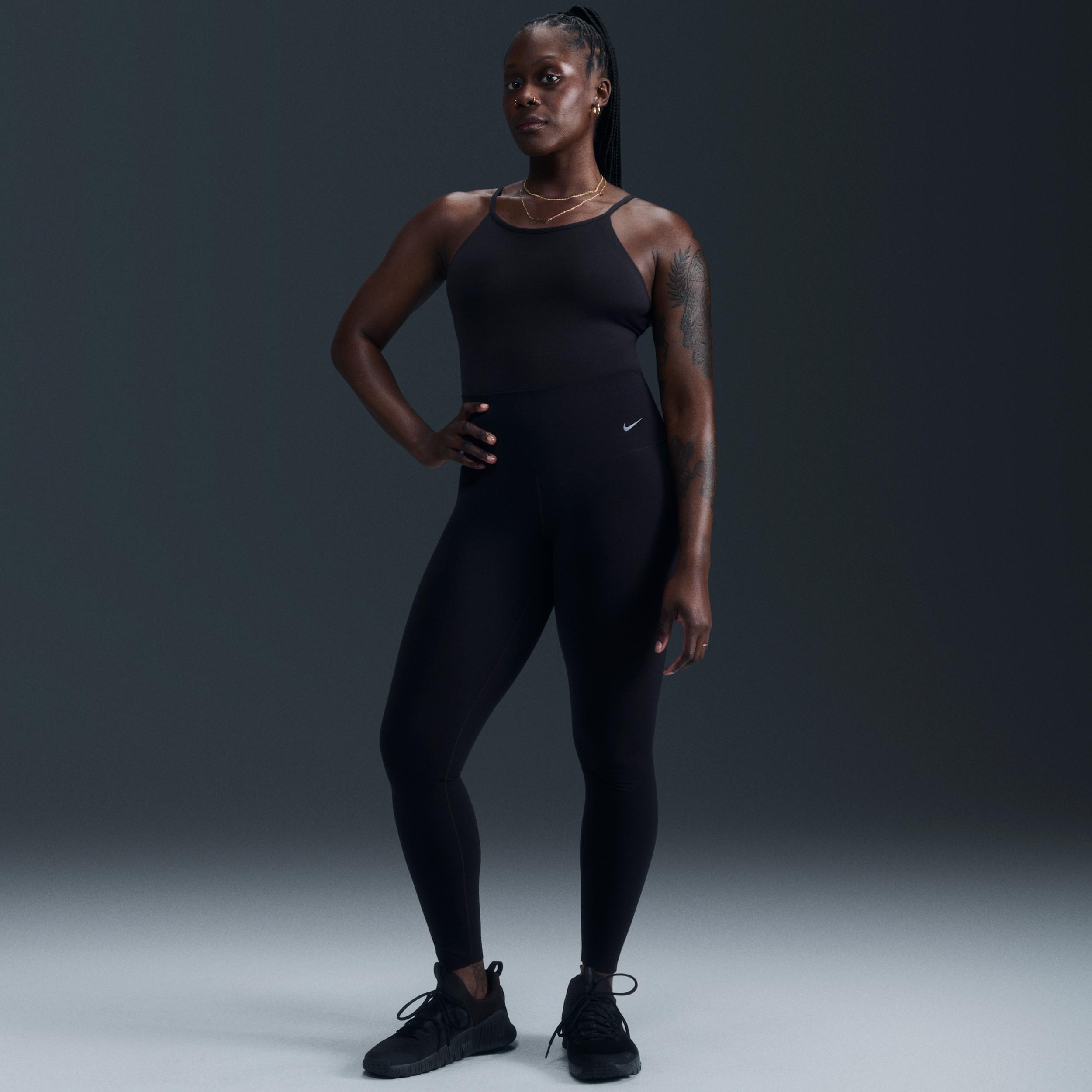 Nike Womens Zenvy High-Waisted Full-Length Leggings | DQ6013-010 Product Image