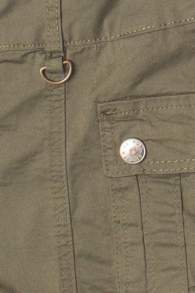 Low Rise Cargo Shorts Product Image