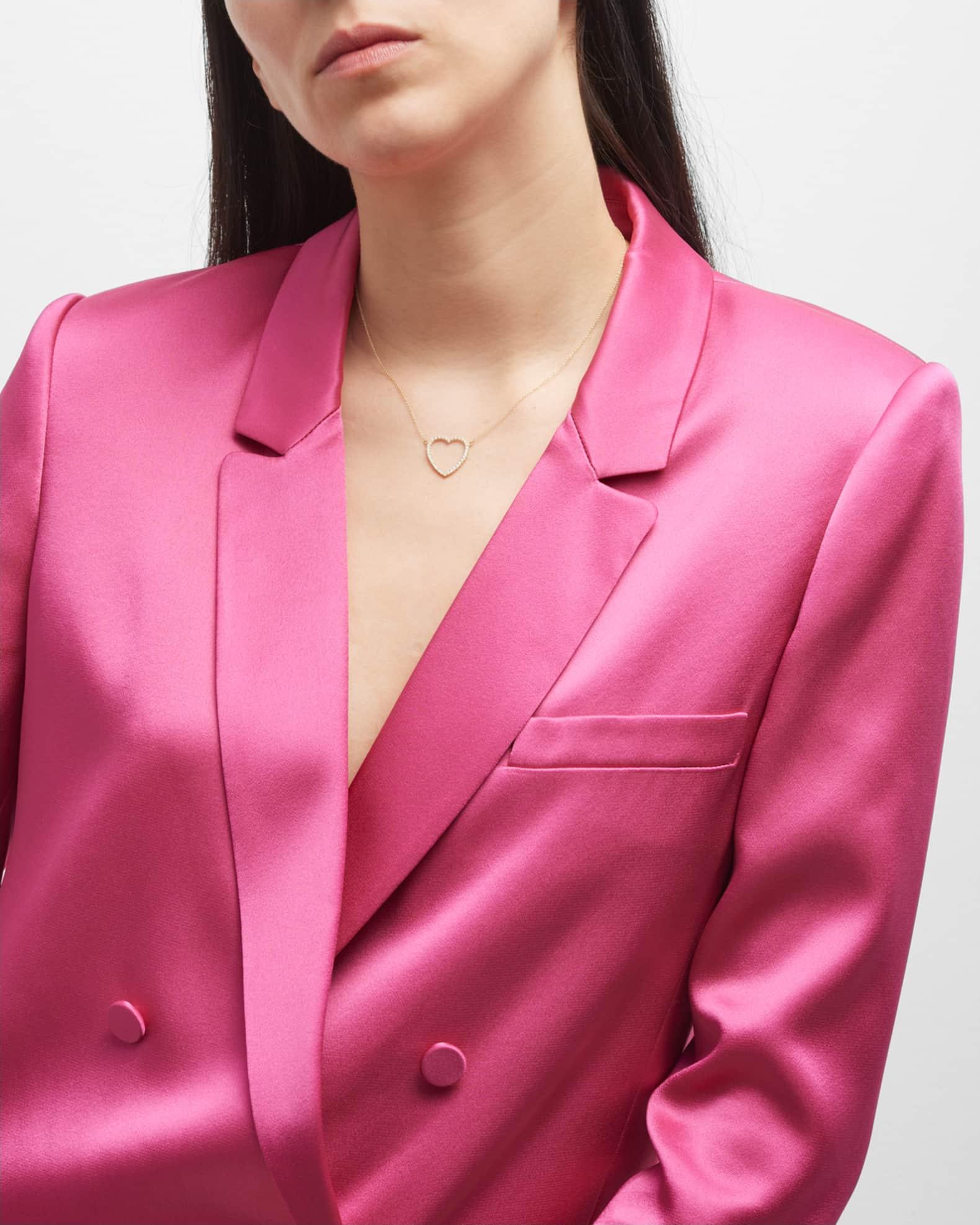 Large Open Heart Necklace Product Image