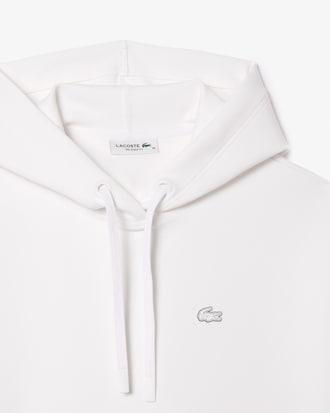 Short Cut Cotton Hoodie Product Image