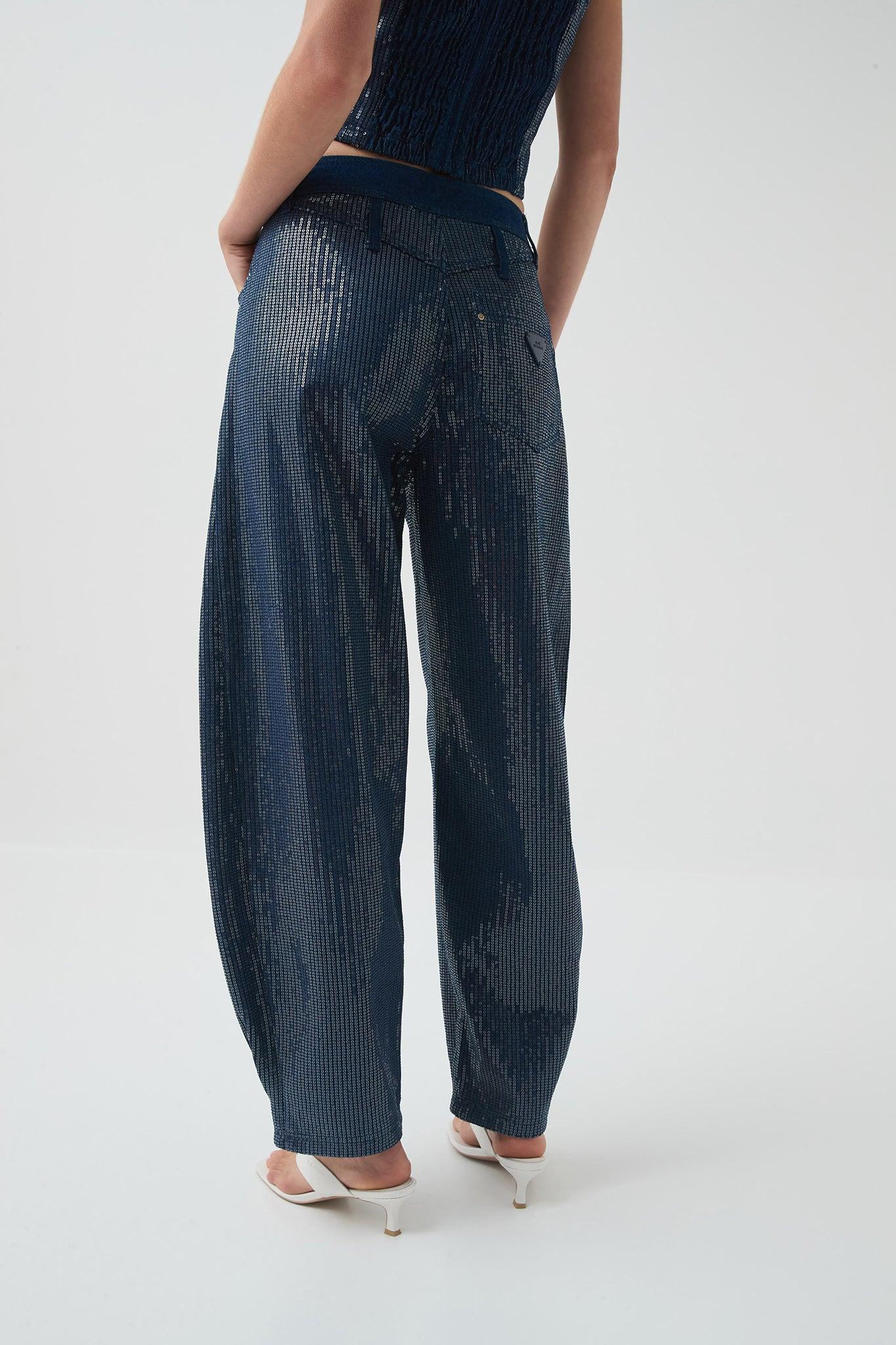 Reflect Denim Barrel Jeans Product Image