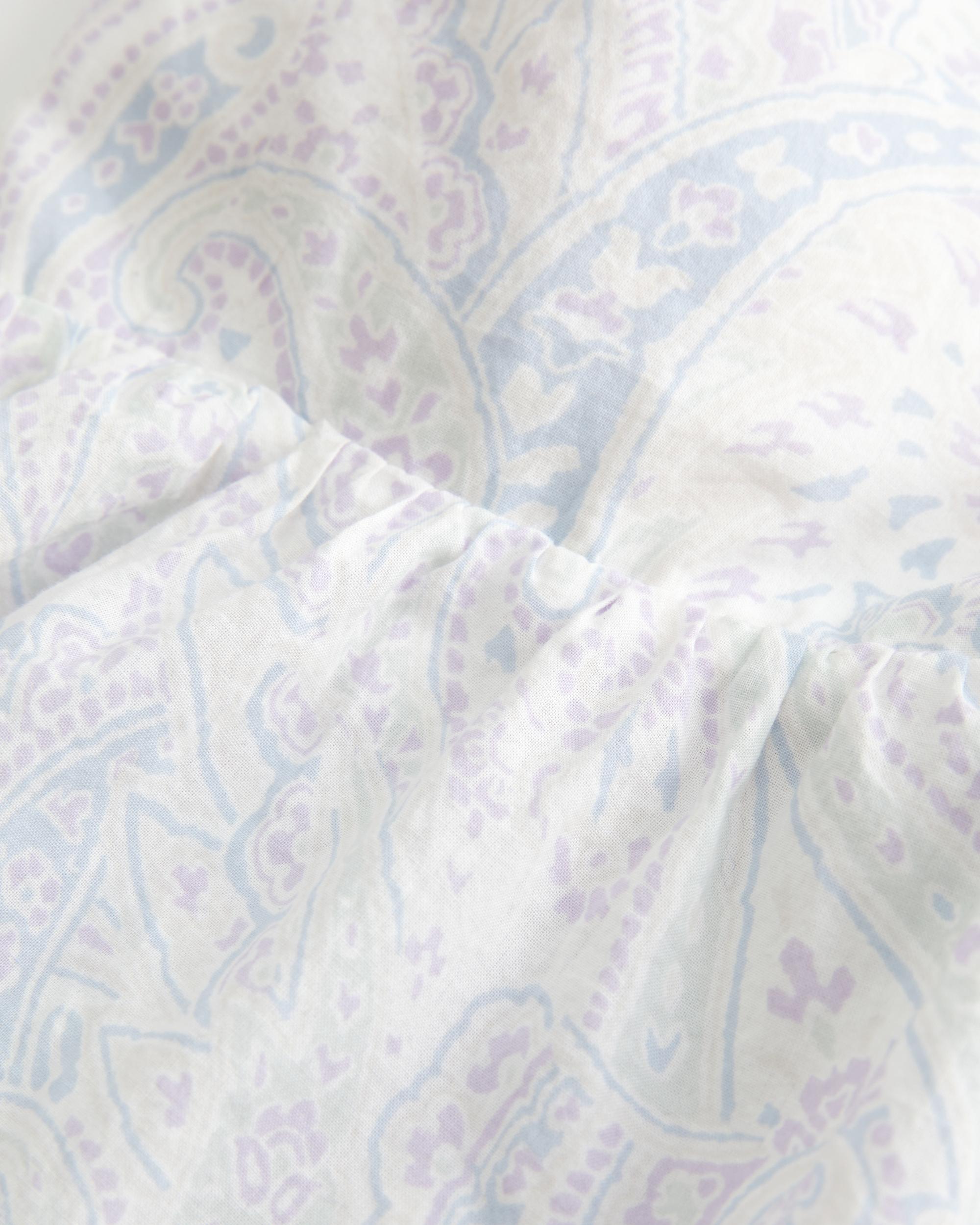 Easy Paisley Pattern Babydoll Top Product Image