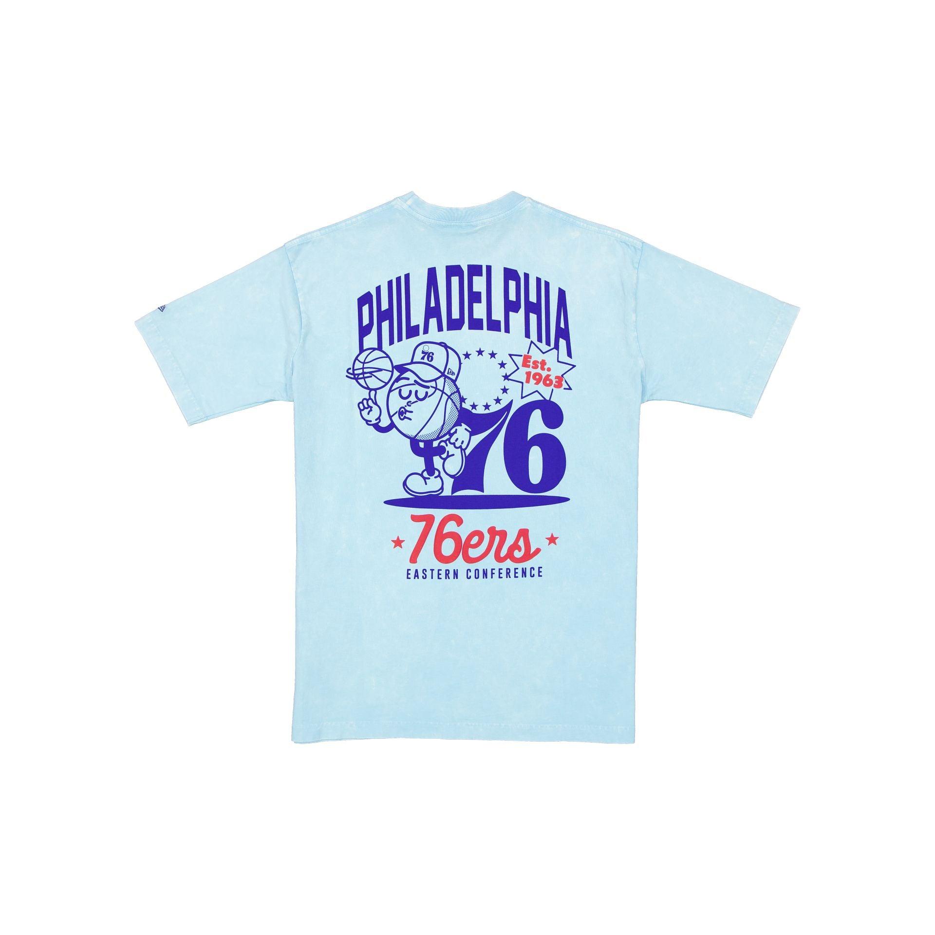 Philadelphia 76ers Sport Classics Pastel T-Shirt Male Product Image