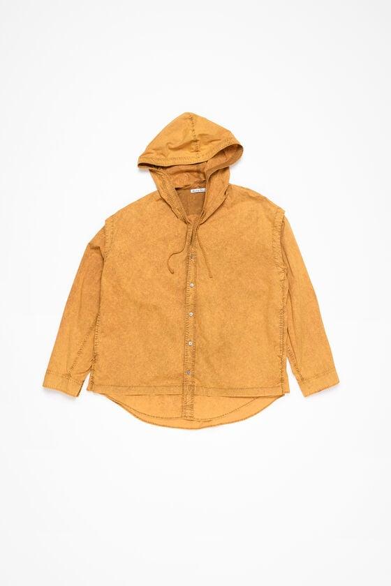 Hooded button-up shirt Product Image