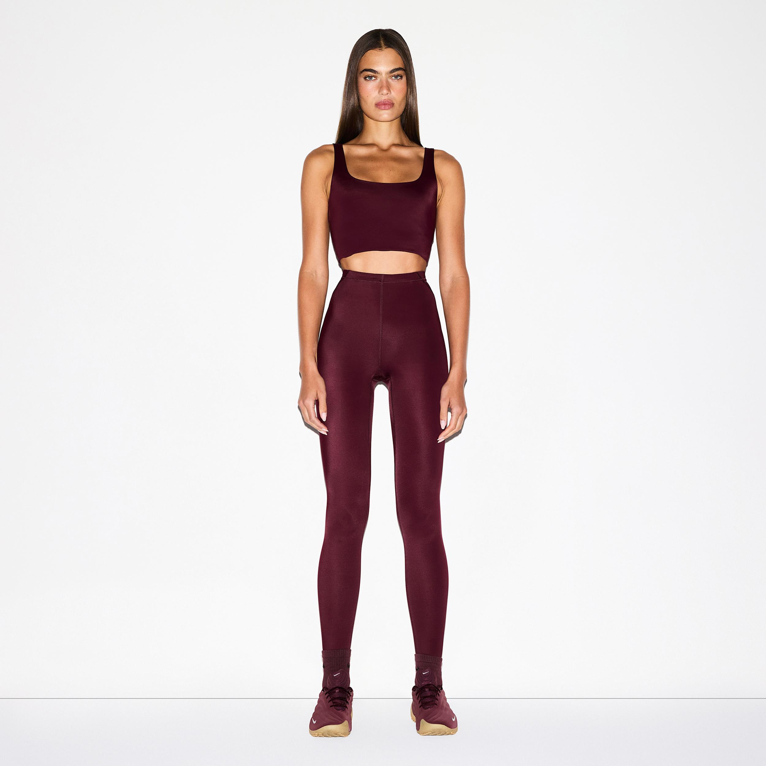 Nike Women's SKIMS Shine Scoop-Neck Bra Top Product Image