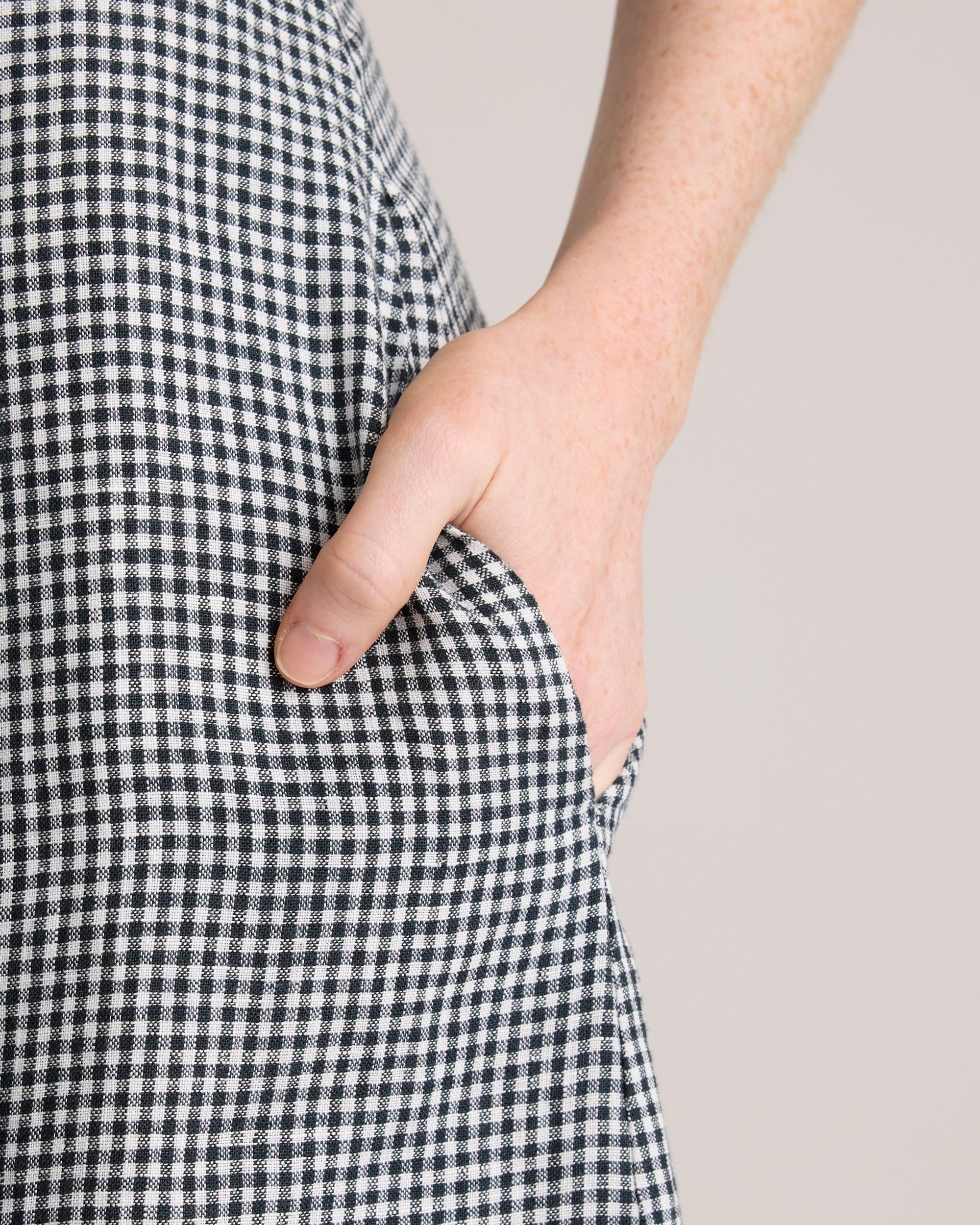 Quince | Women's 100% European Linen Button Front Dress Product Image