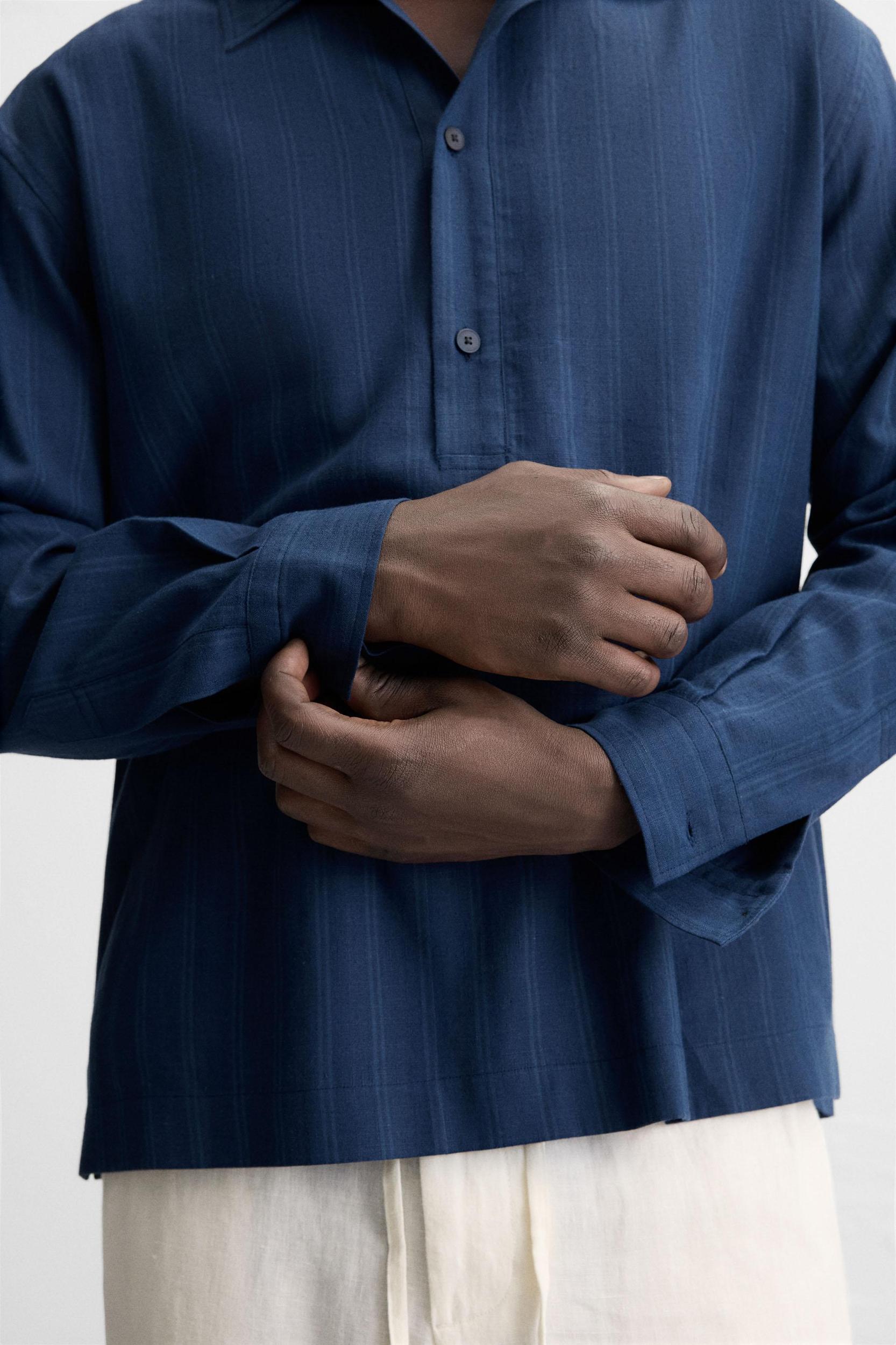 STRIPED POLO SHIRT Product Image