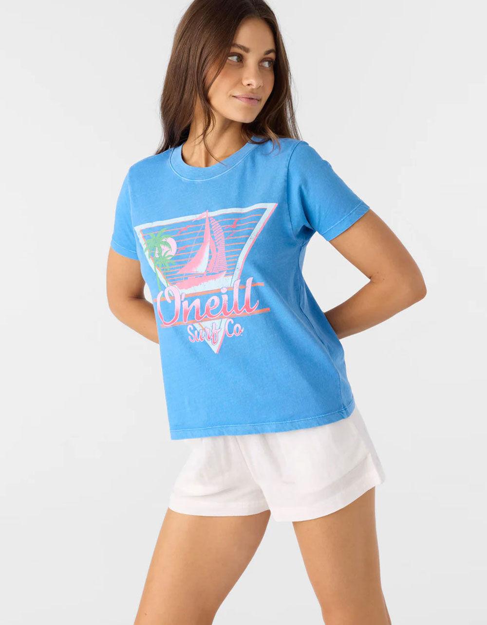 O'NEILL Sunset Seeker Womens Slouchy Tee - BLUE Product Image