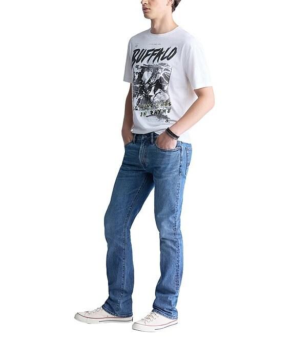 Buffalo David Bitton King Slim Bootcut Stretch Jeans Product Image