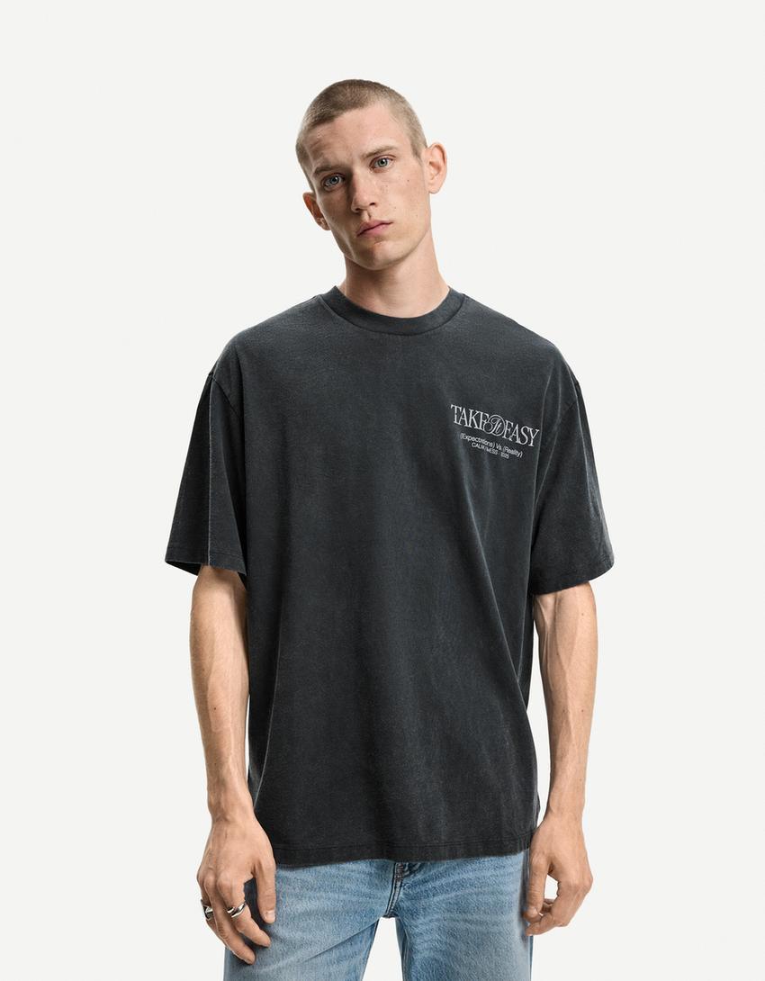 Short sleeve T-shirt with print Product Image