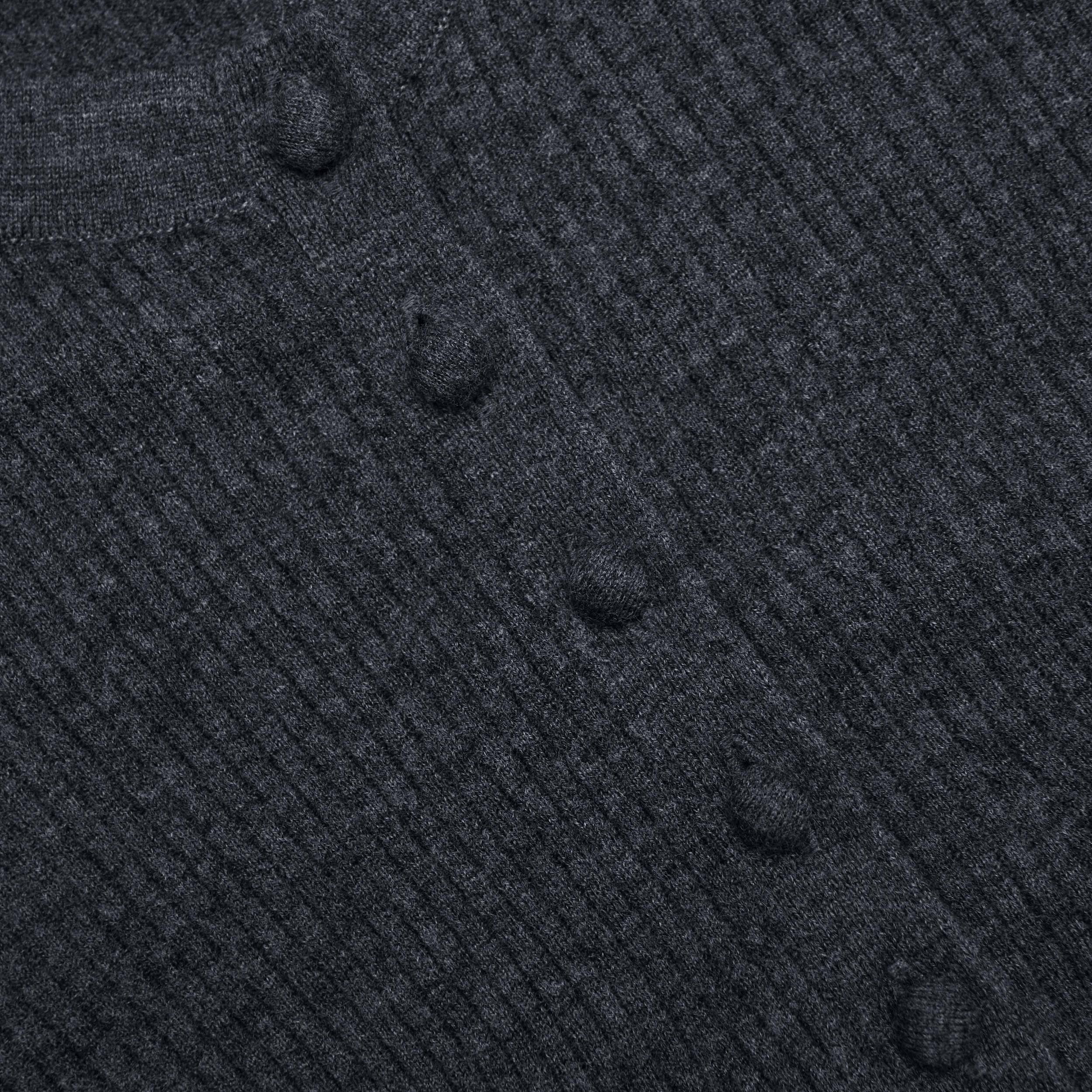 Grey Wool Knit Playsuit Product Image