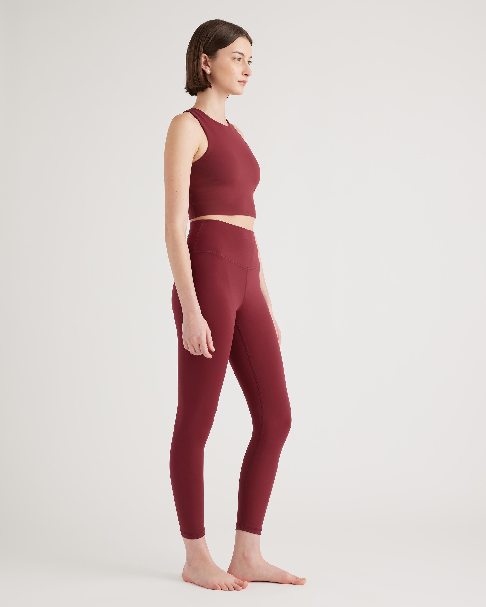 Quince | Women's Ultra-Form High-Neck Cropped Tank Top Nylon/Spandex Product Image