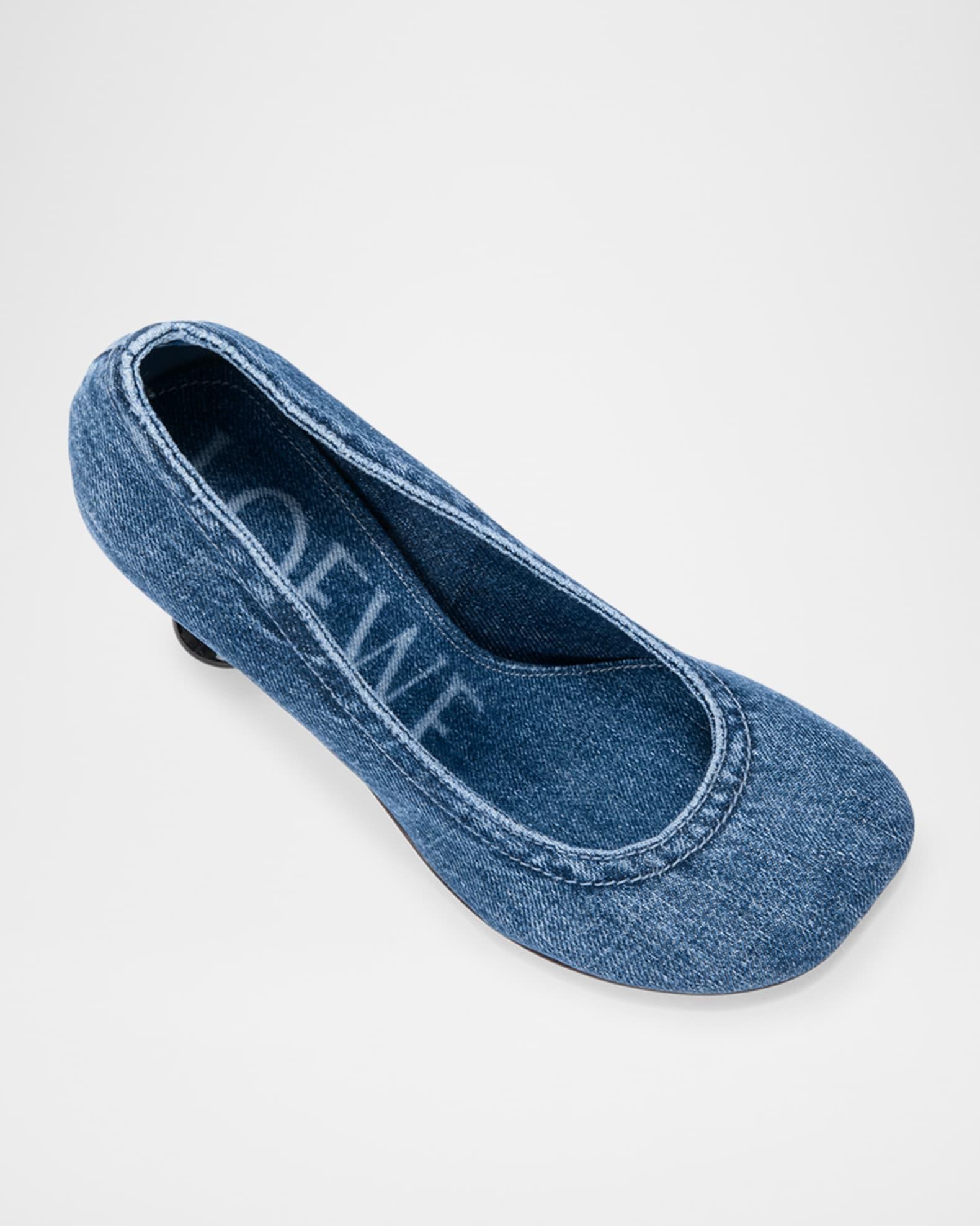 Toy Denim Drop Stiletto Pumps Product Image