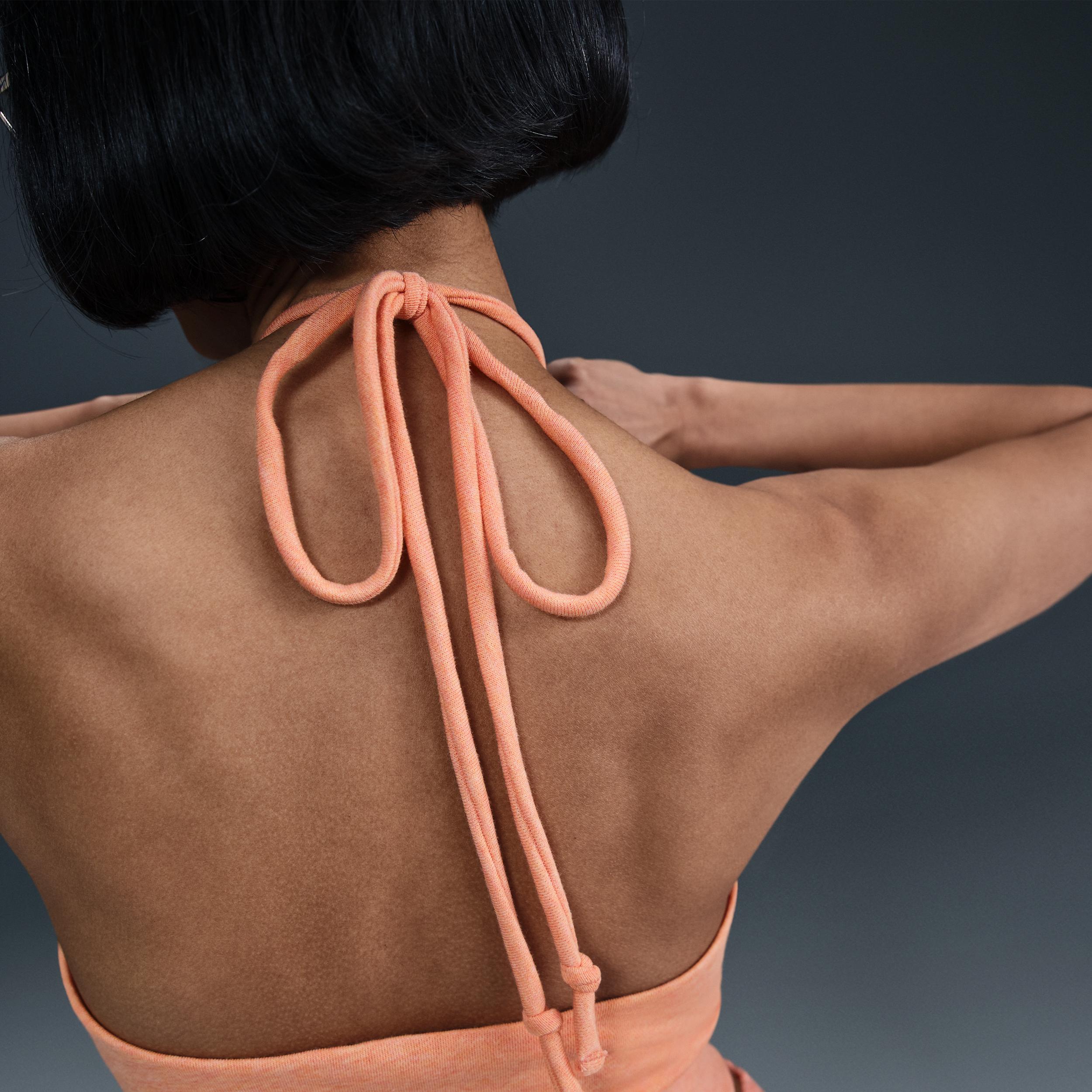 Women's Nike Sportswear Chill Terry Slim Cropped French Terry Halter Top Product Image