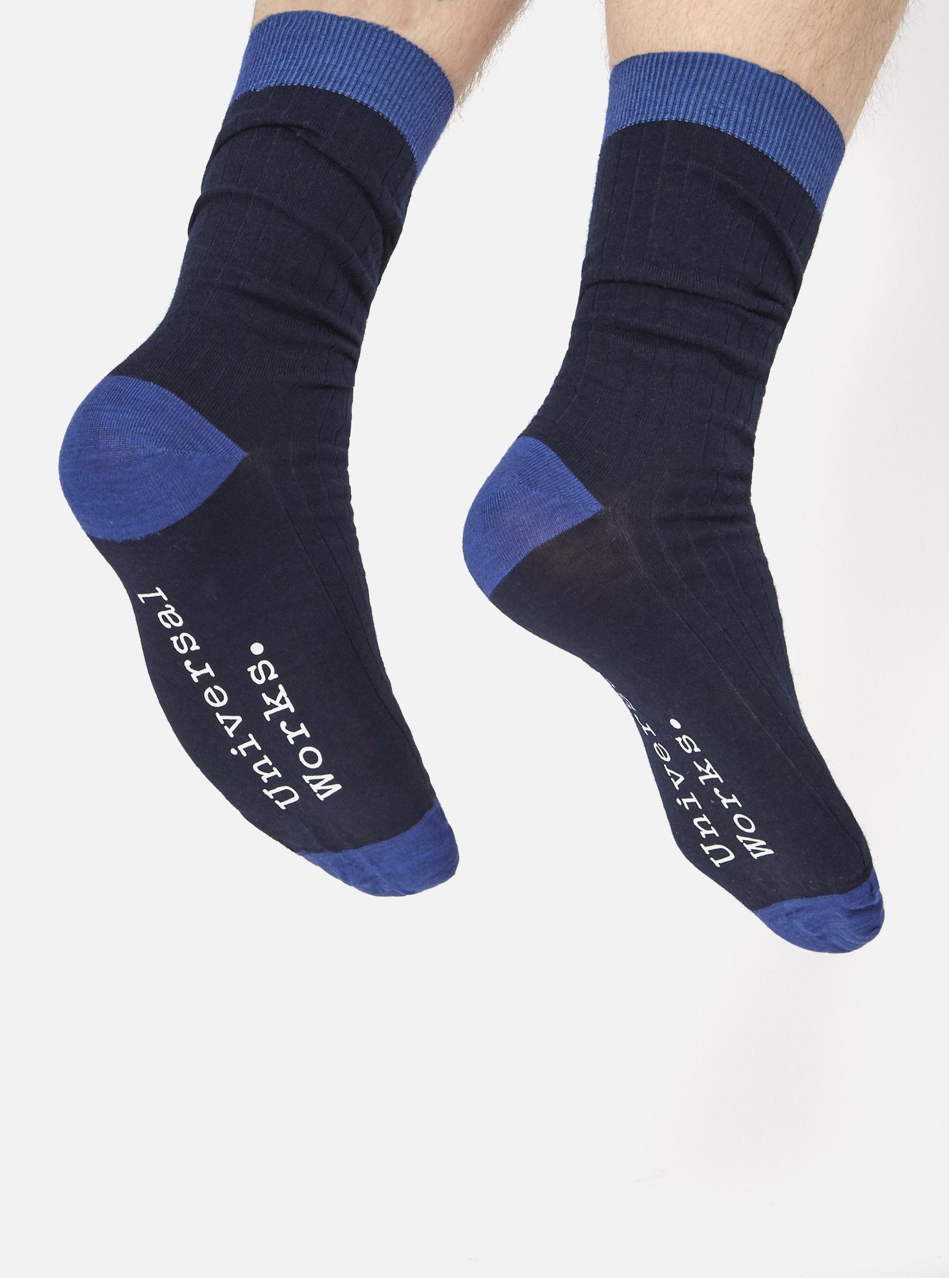 Navy Merino Merino Classic Sock Product Image