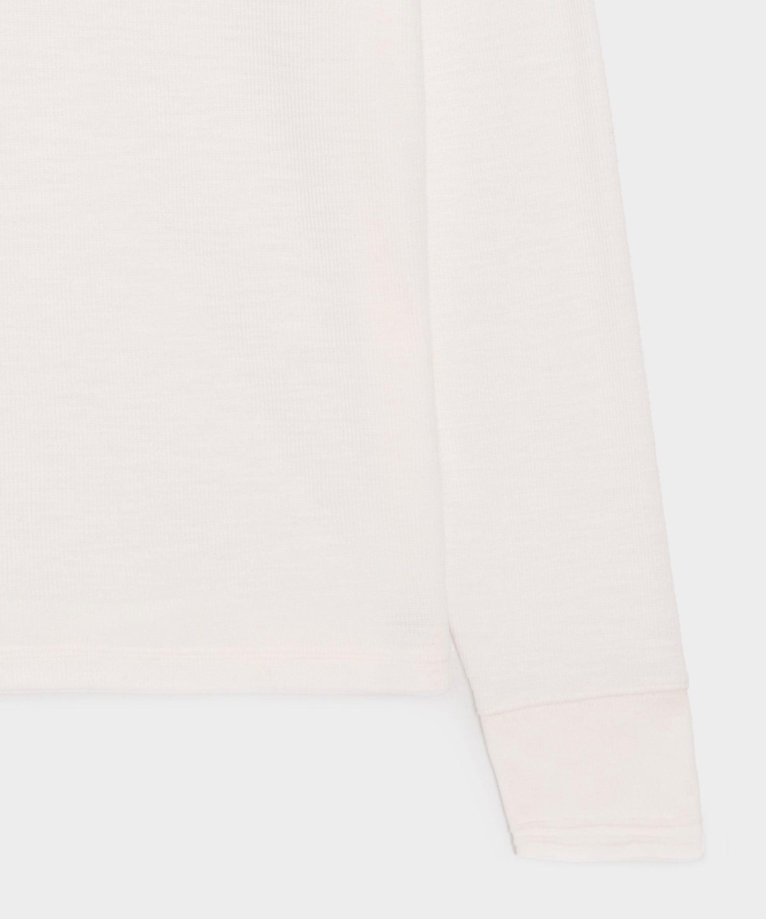 Lightweight Mini Waffle Henley Product Image