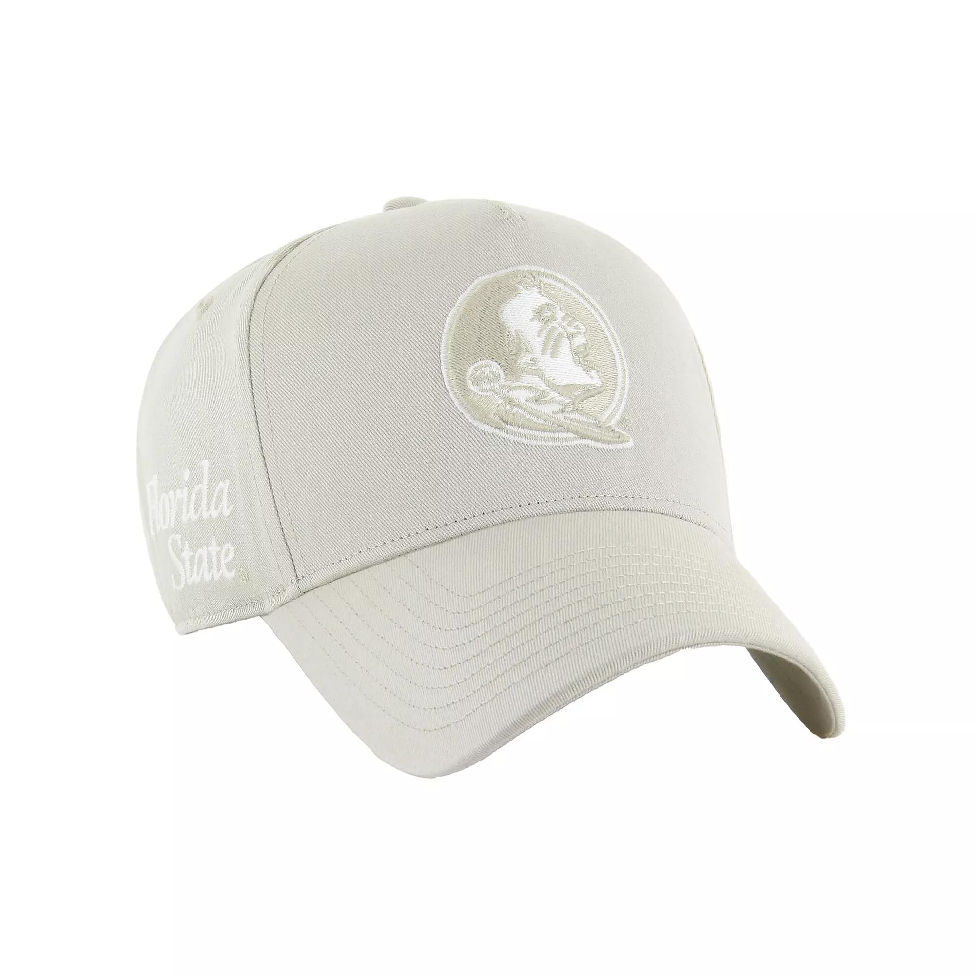 Men's '47  Cream Florida State Seminoles Foundation Offside Adjustable Hat, Beige Product Image
