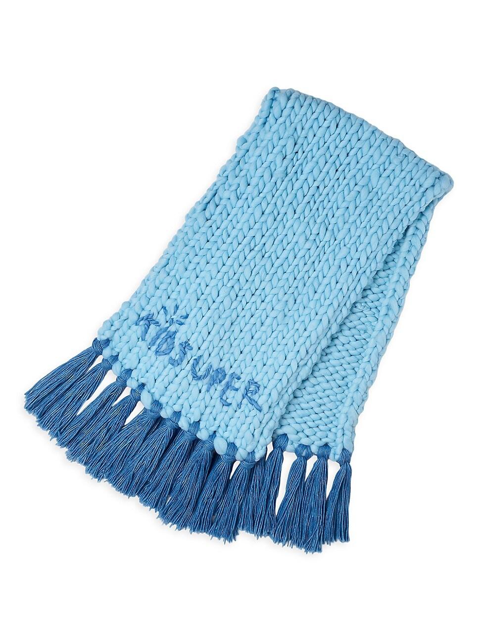 Mens Hand Knit Chunky Scarf Product Image