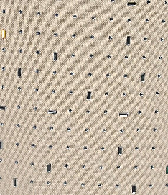 Gianni Bini Tilly Rhinestone Mesh Crew Neck Long Sleeve Midi Dress Product Image