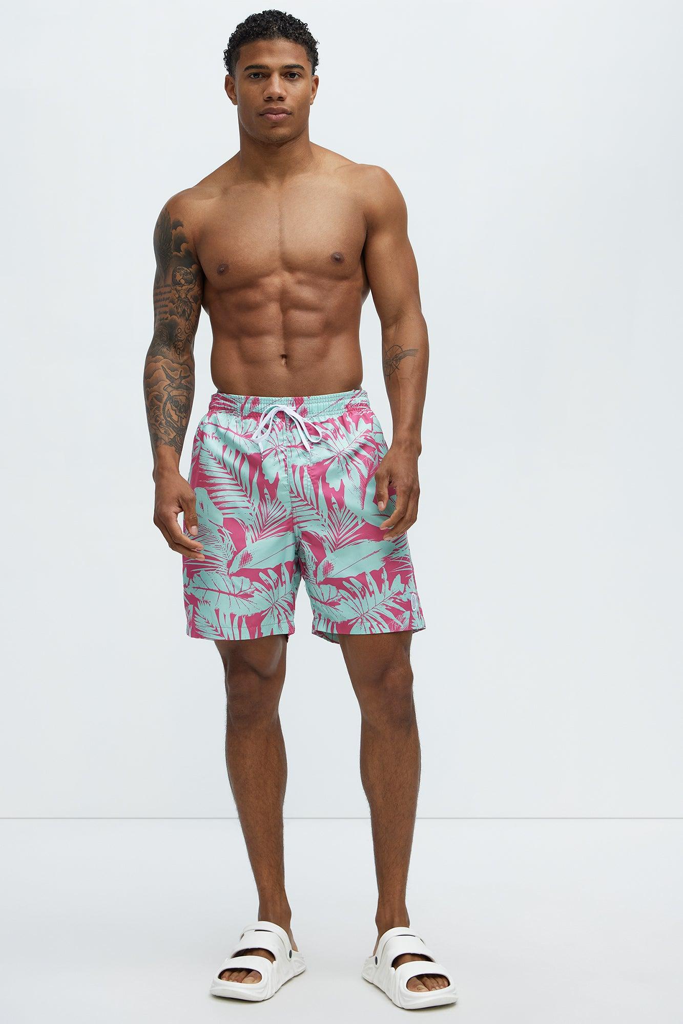 Tropical Swim Classic Trunk - Pink Product Image