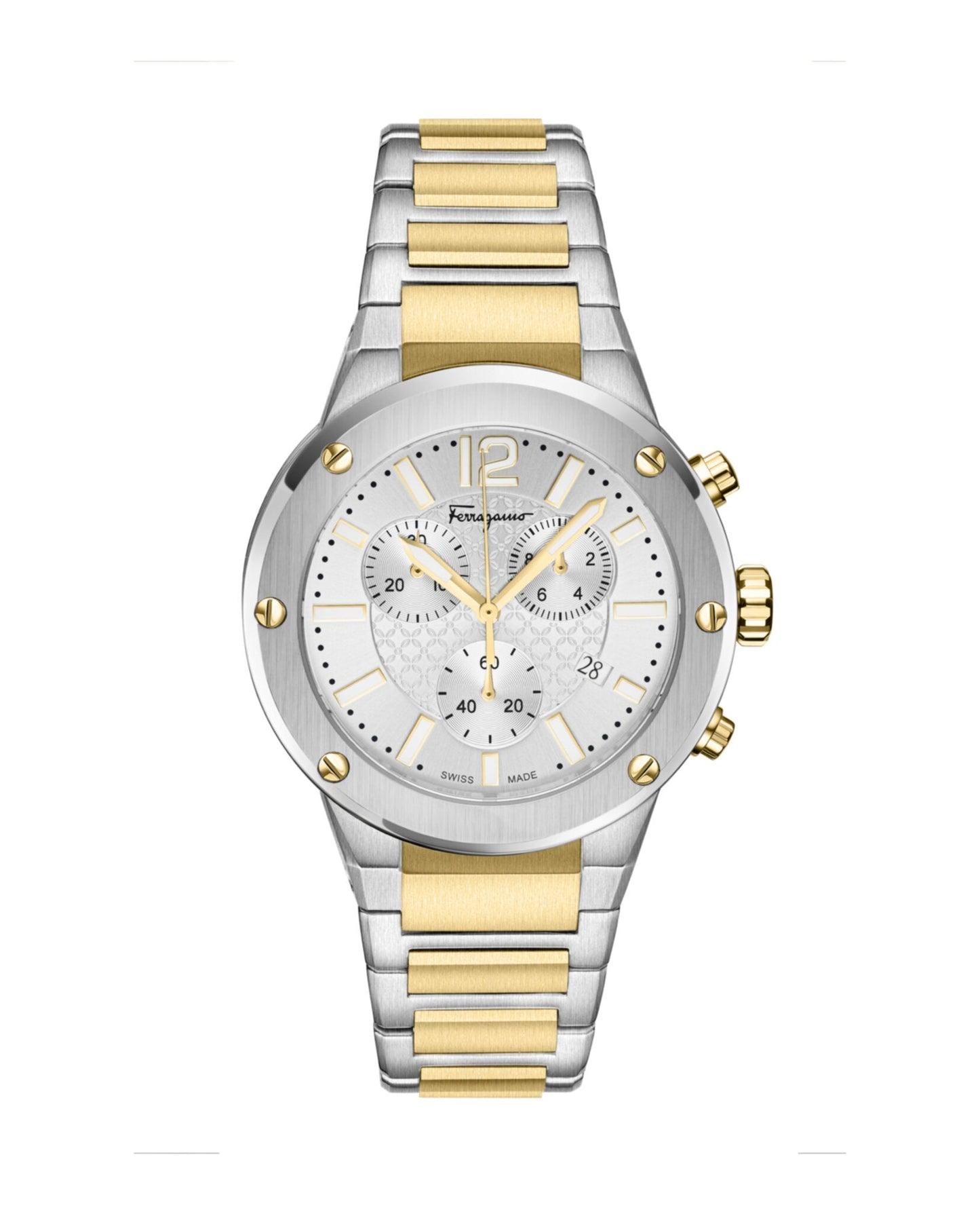 Ferragamo F-80 Chrono Bracelet Watch Male Product Image