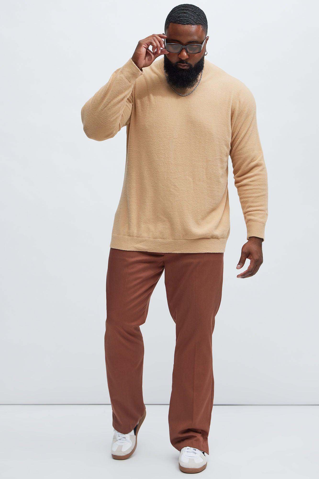 Who They Pickin Crewneck Sweater - Tan Product Image