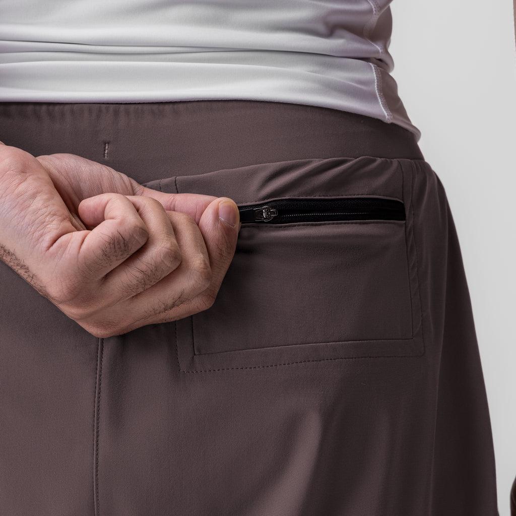 0865. Tetra-Lite® 5" Liner Short - Space Grey "Cyber"/White Male Product Image