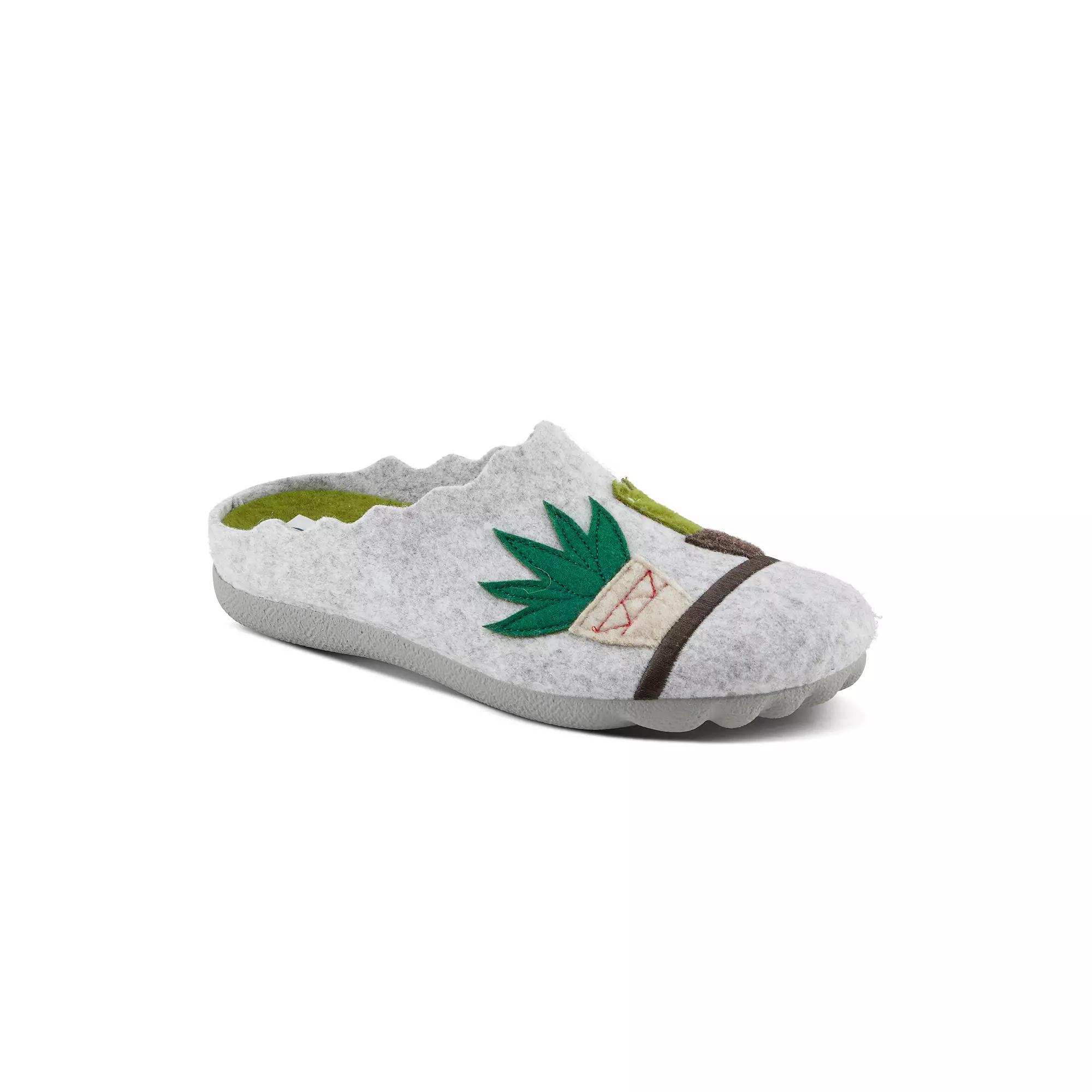 Flexus by Spring Step Women's Happycactus Wool Slippers,  Product Image