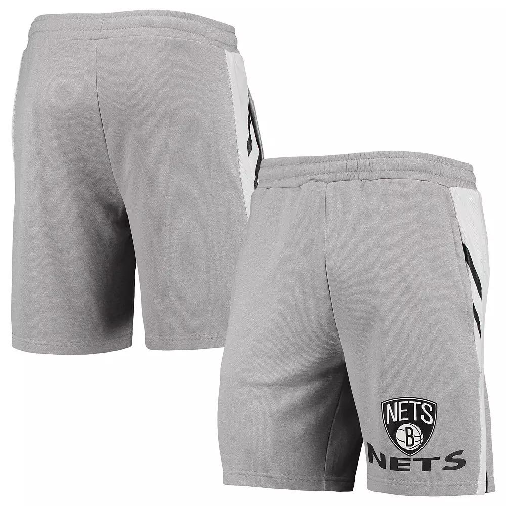 Men's Concepts Sport Gray Brooklyn Nets Stature Shorts,  Product Image