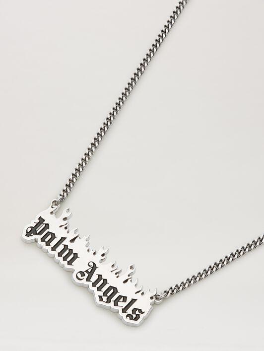 Burning Logo Necklace Product Image