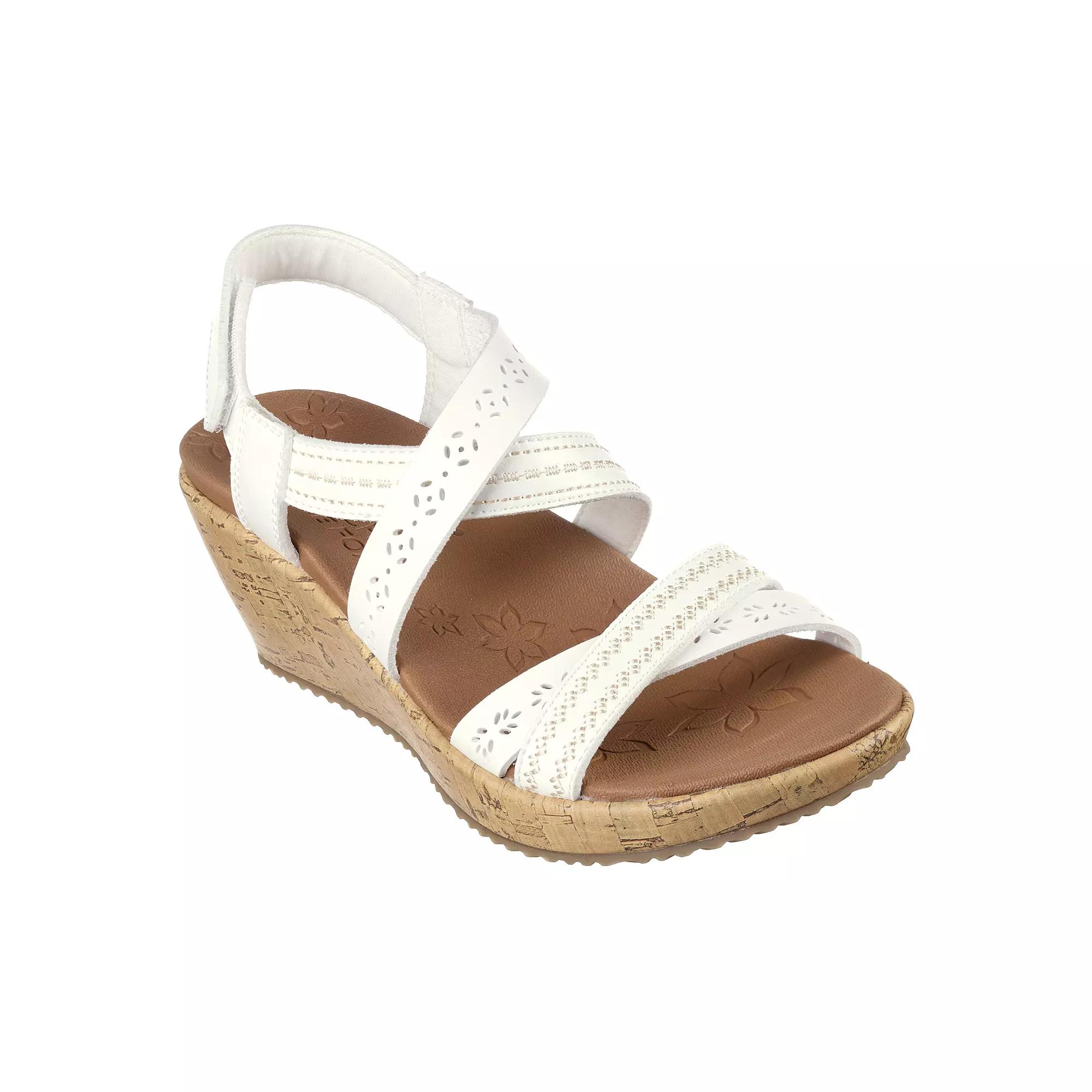 Skechers Cali Beverlee Delicate Glow Womens Wedge Sandals Product Image