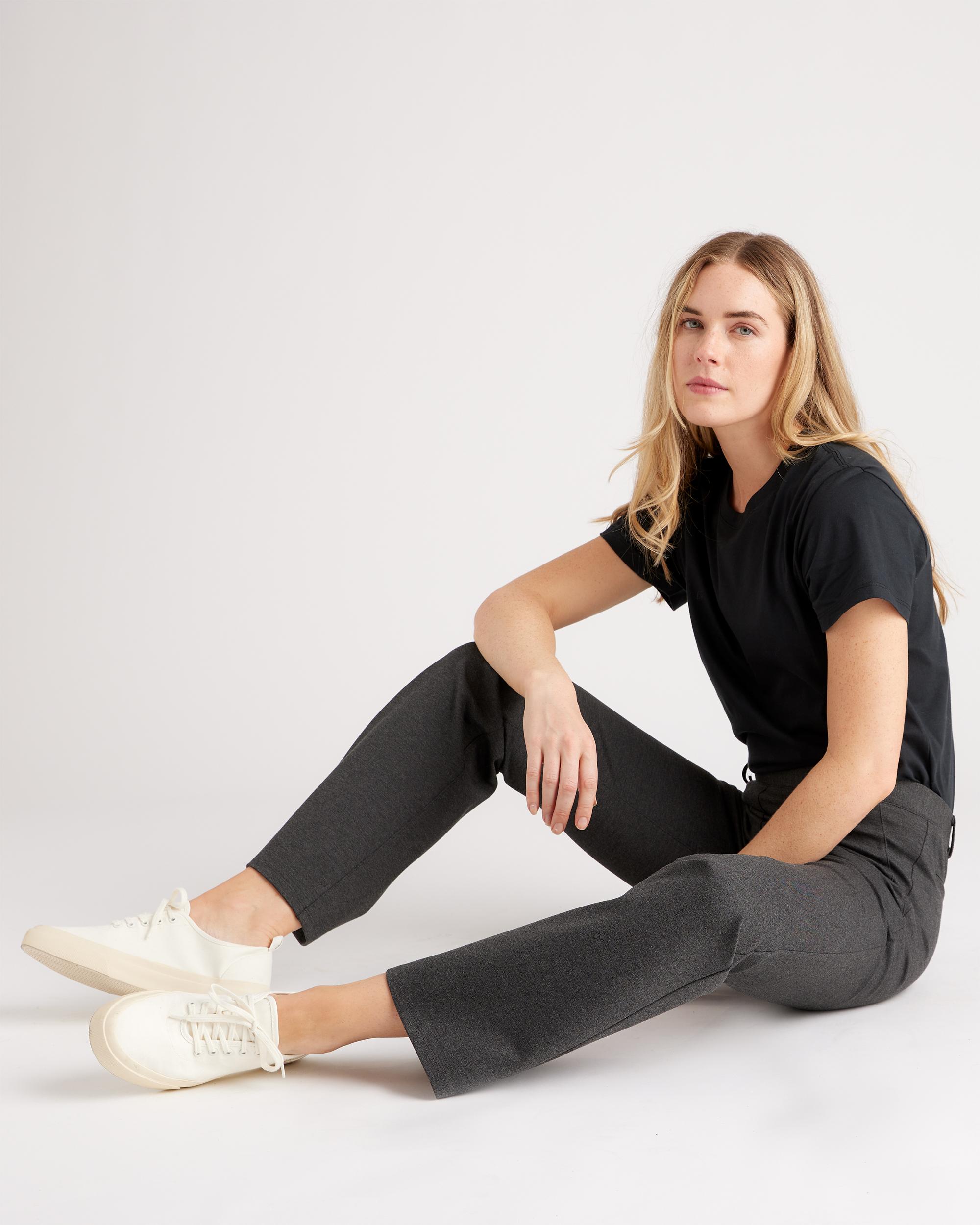 Quince | Women's Ponte Bootcut Pants Ultra-Stretch Versatile Pant, Rayon Product Image