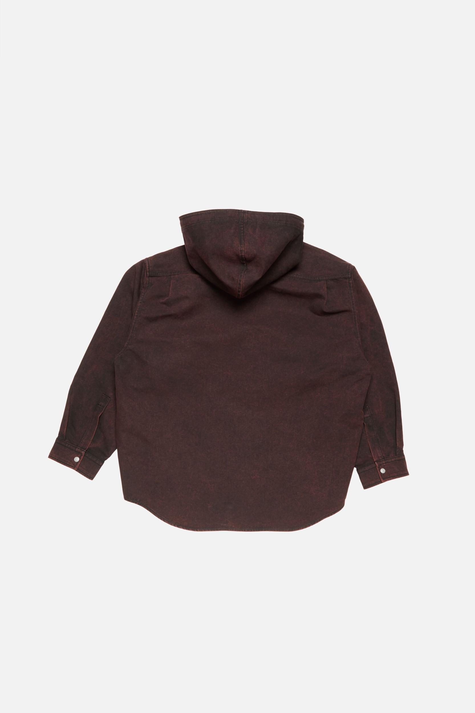 Layered hooded jacket Product Image