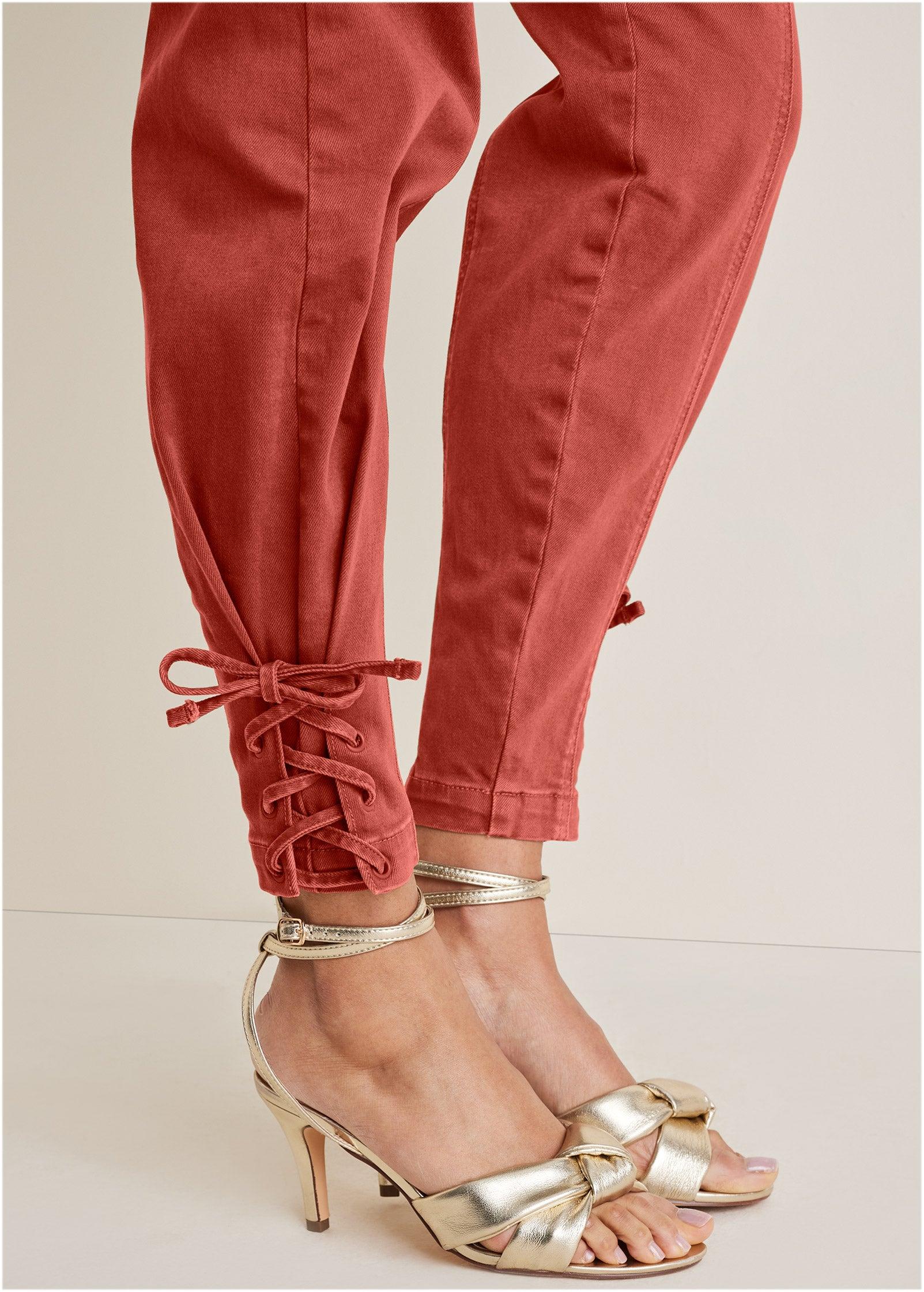 Twill Utility Jumpsuit - Burnt Orange Product Image