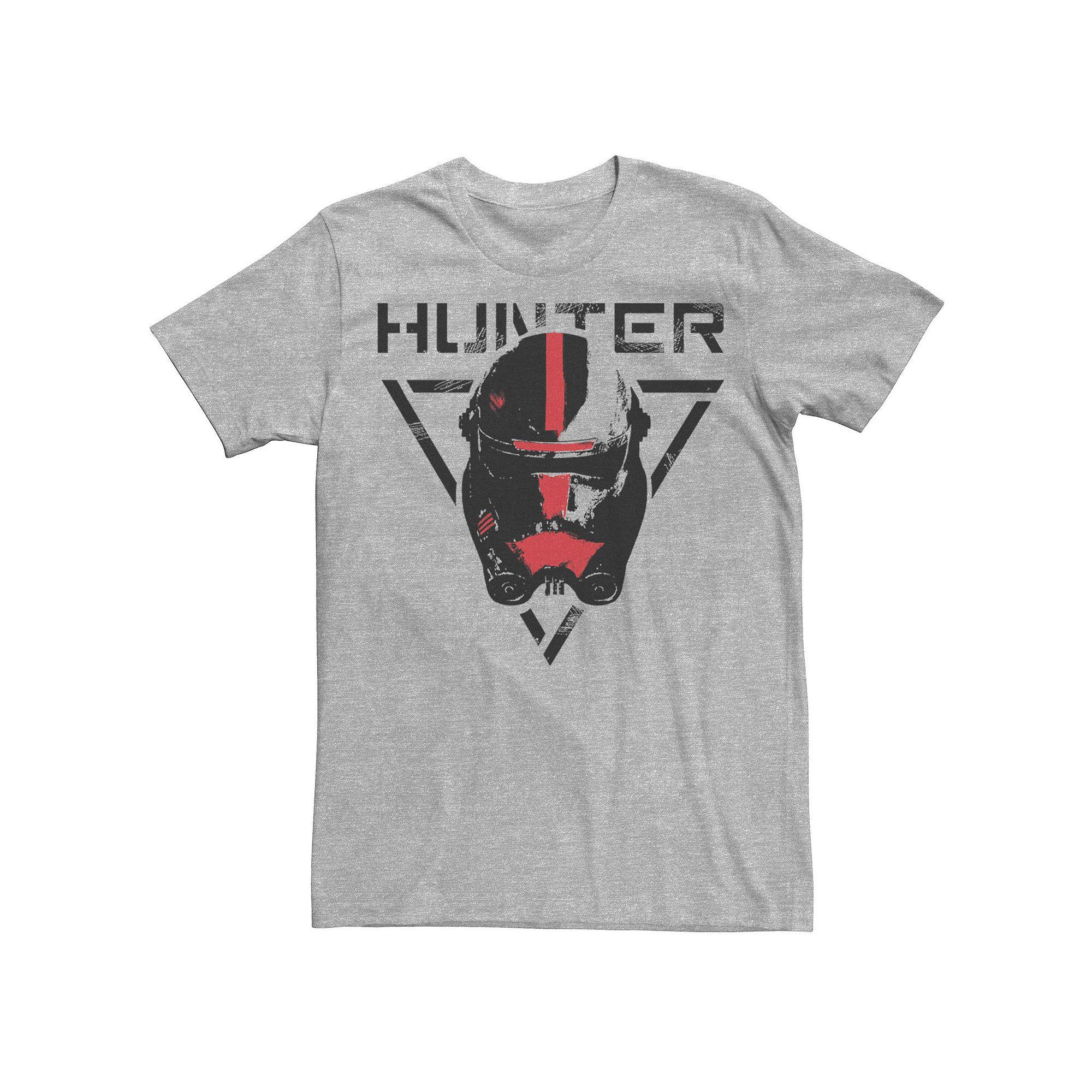 Men's Star Wars The Bad Batch Hunter Helmet Logo Tee,  Product Image