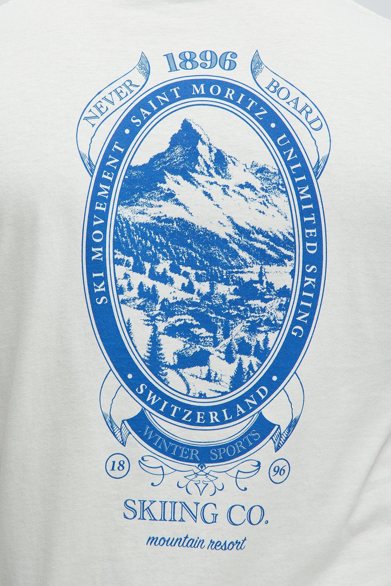 Switzerland Skiing Company Short Sleeve Tee - Natural/Combo Product Image