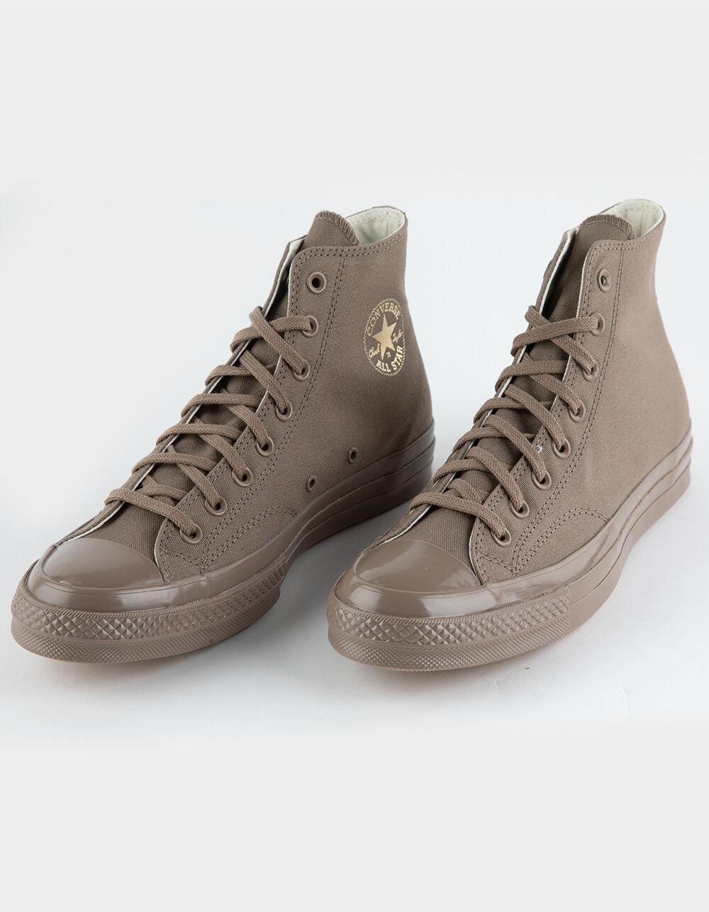 CONVERSE Chuck 70 High Top Shoes - HTHR BROWN Product Image