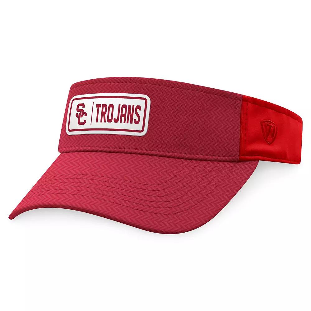 Men's Top of the World Cardinal USC Trojans Sunrise Adjustable Visor, Red Product Image